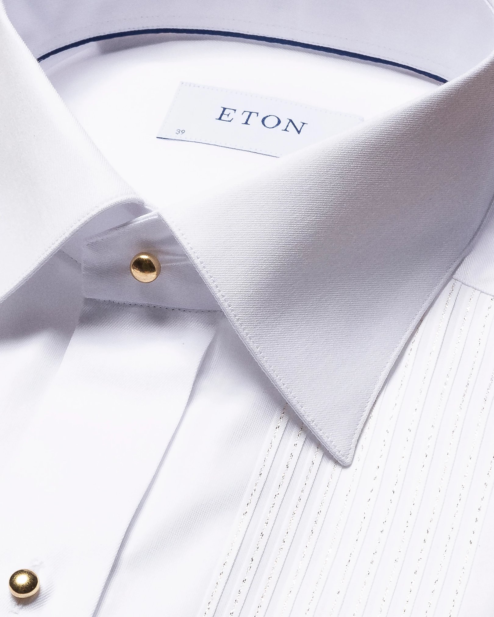 Eton - white pique moderate