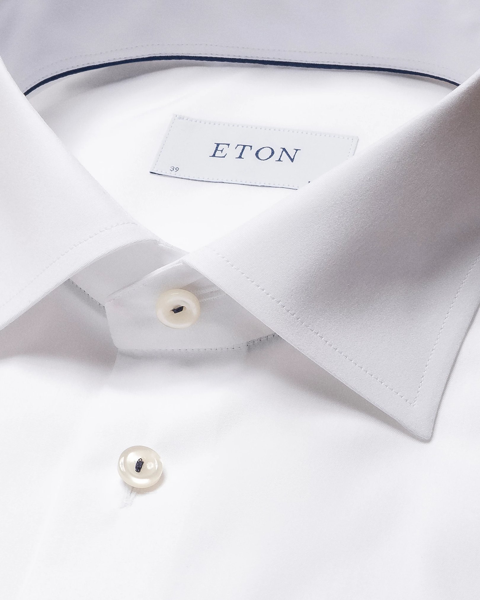 Eton - poplin soldi white