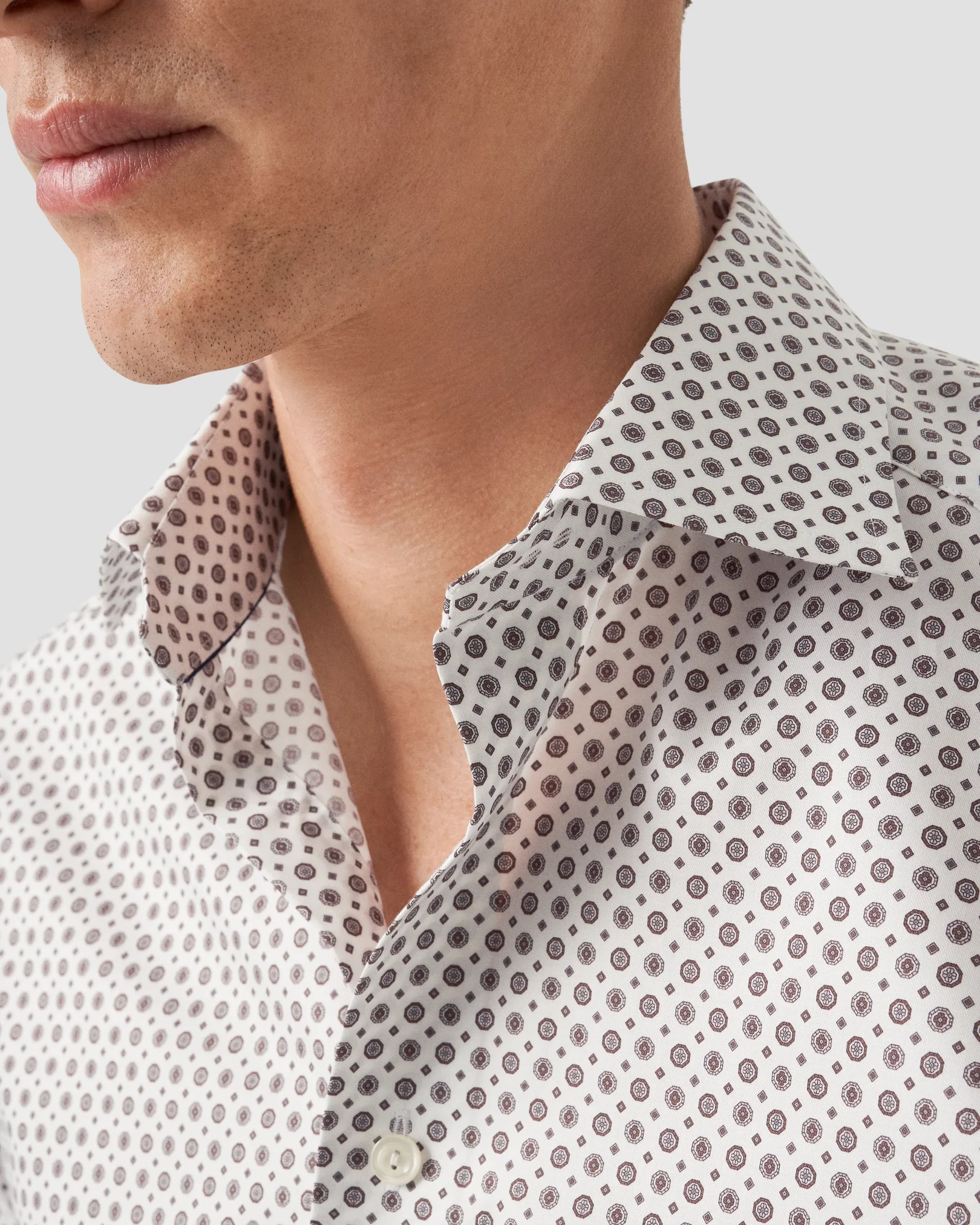 Eton - brown signature twill made to order