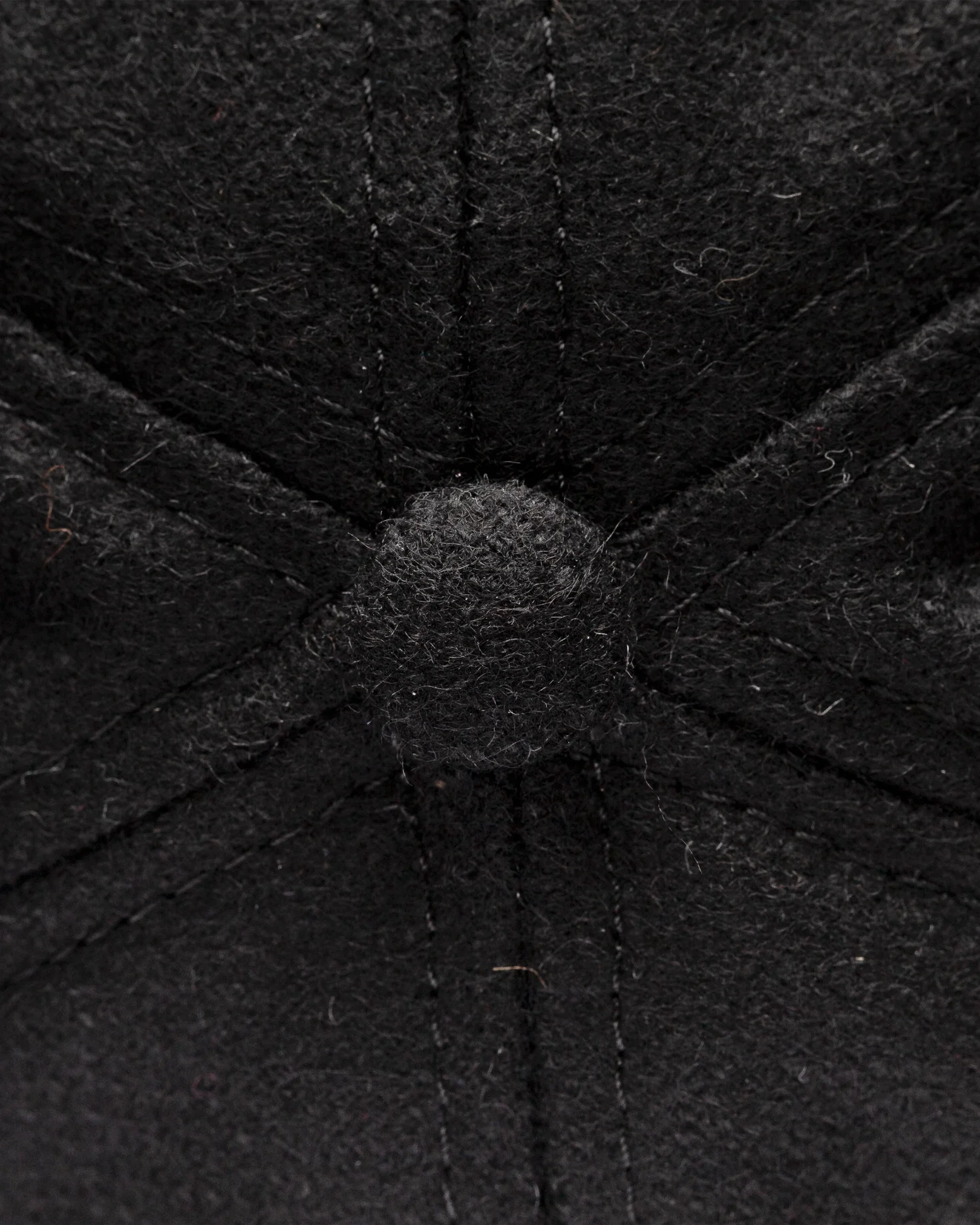 Eton - black wool cap
