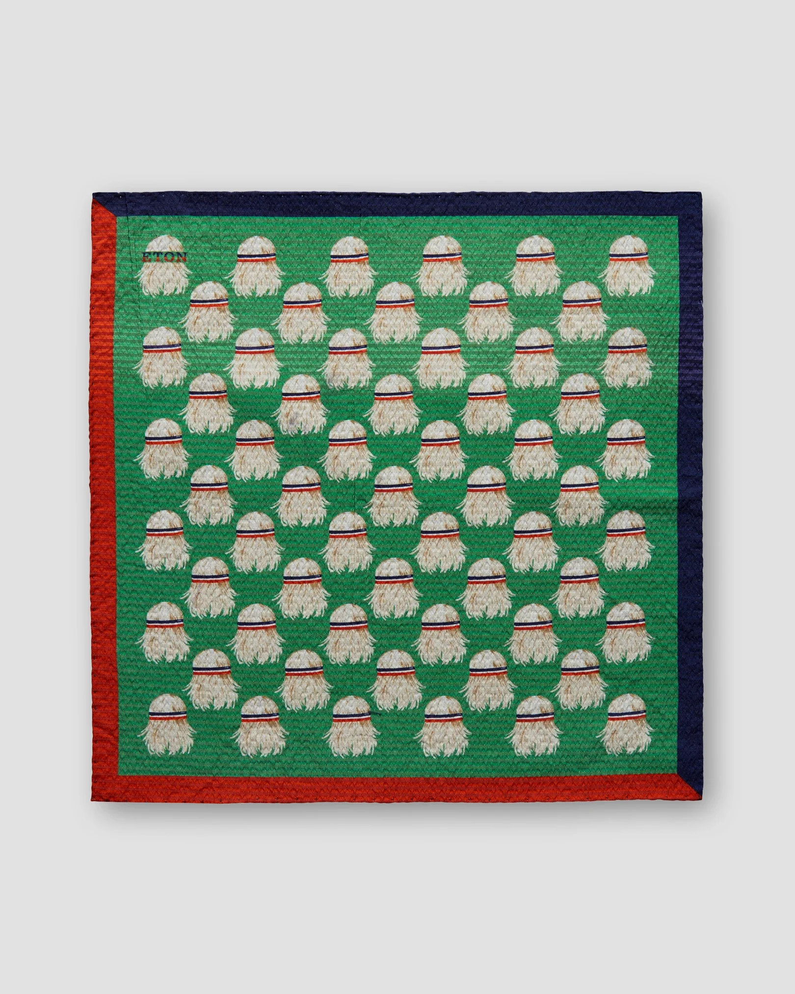 Eton - mid green bedminton pocket square