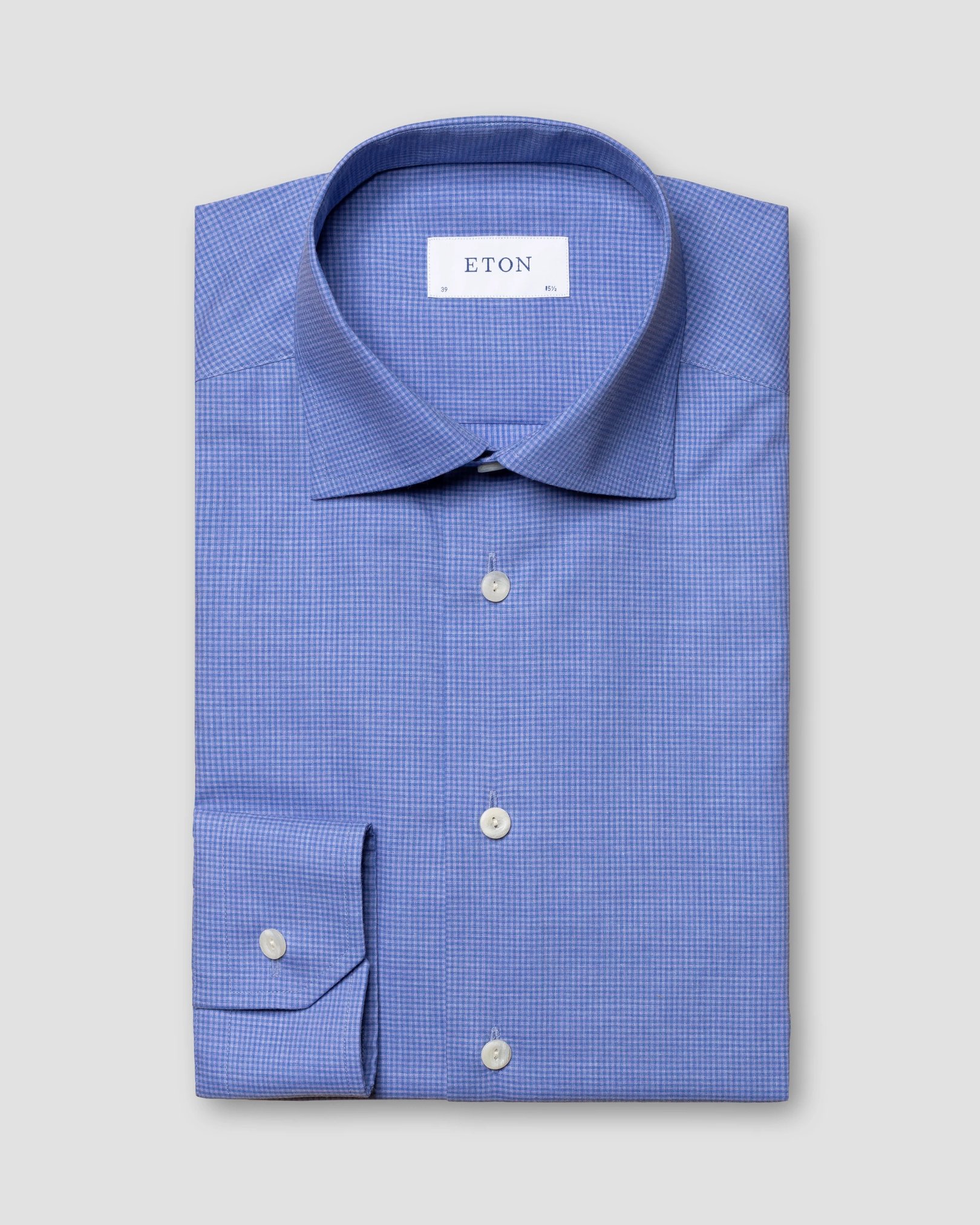 Eton - light purple fine twill melange