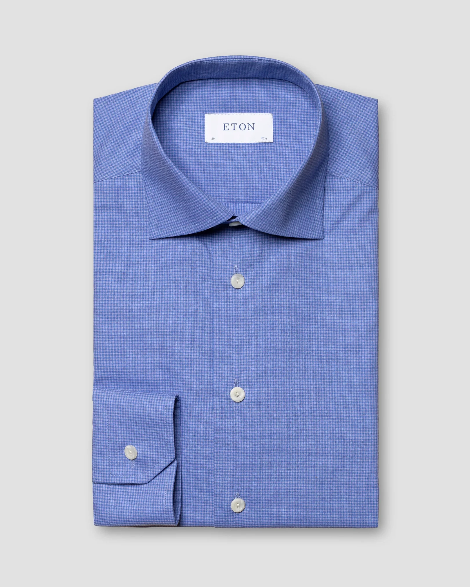 Eton - light purple fine twill melange