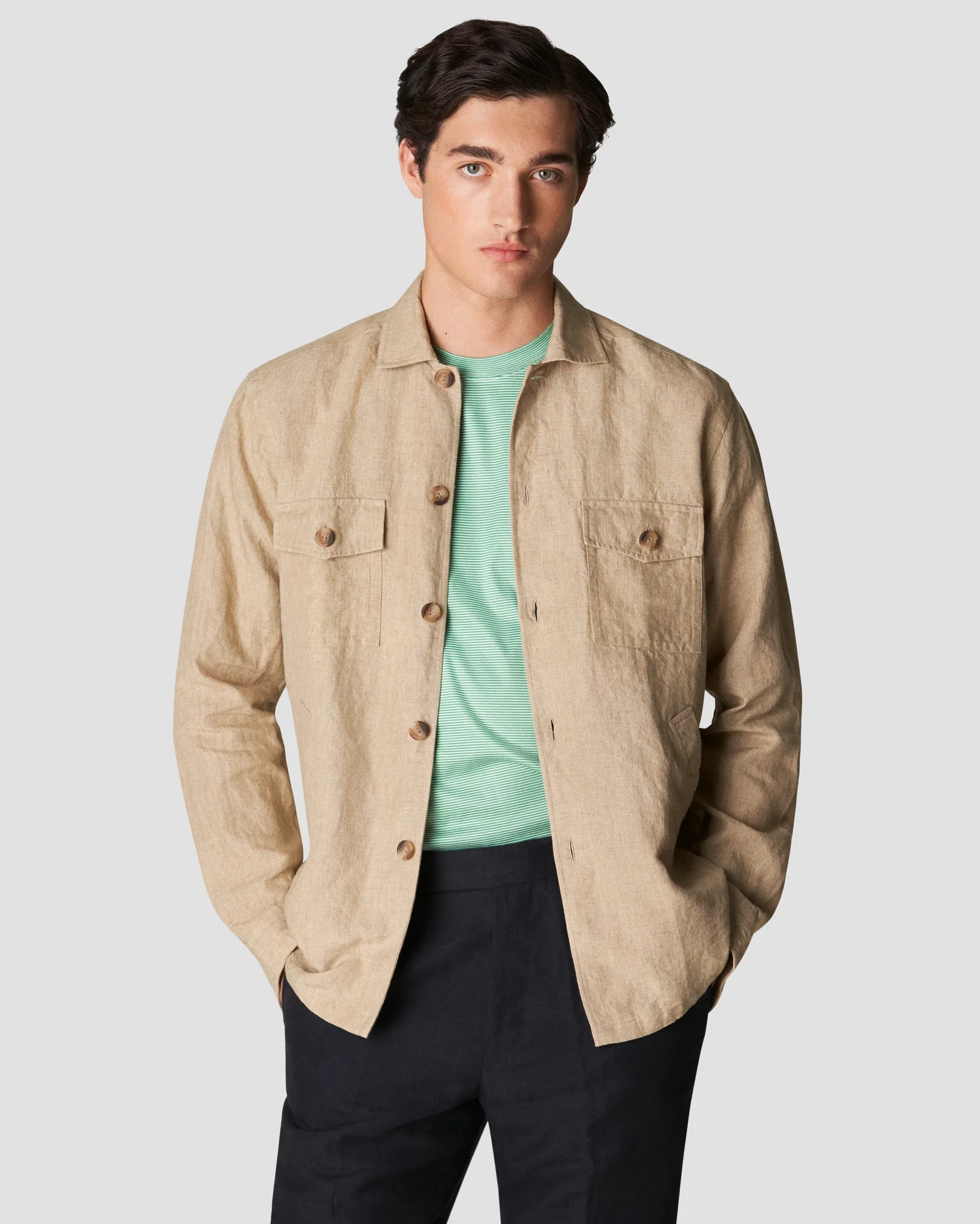 Eton - light green interlock