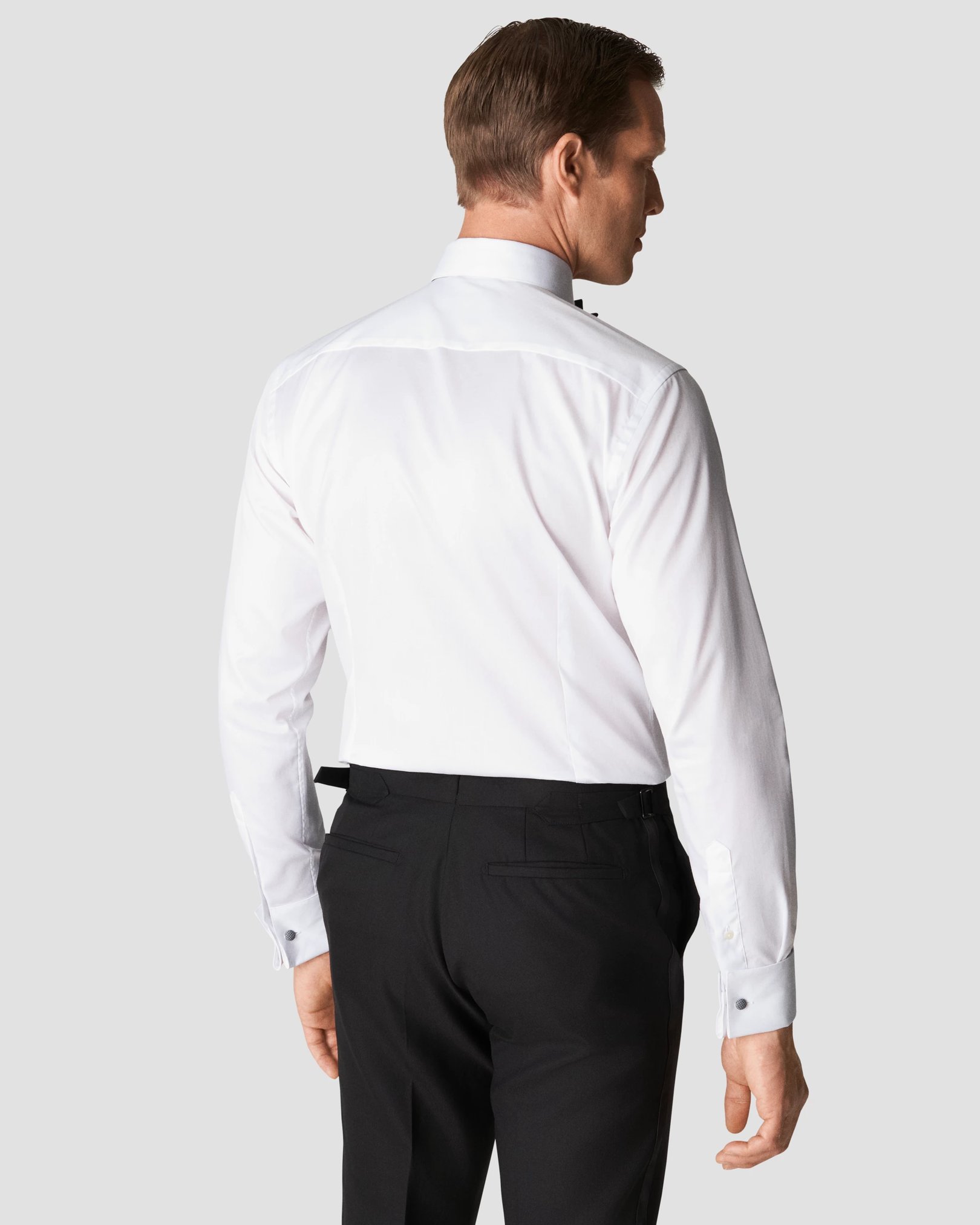 Eton - white pique moderate
