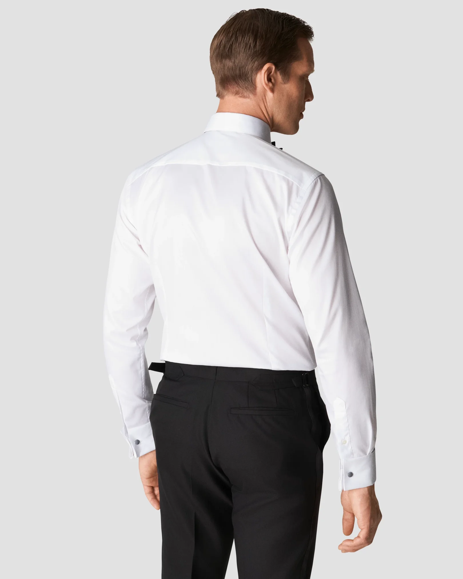 Eton - white pique moderate