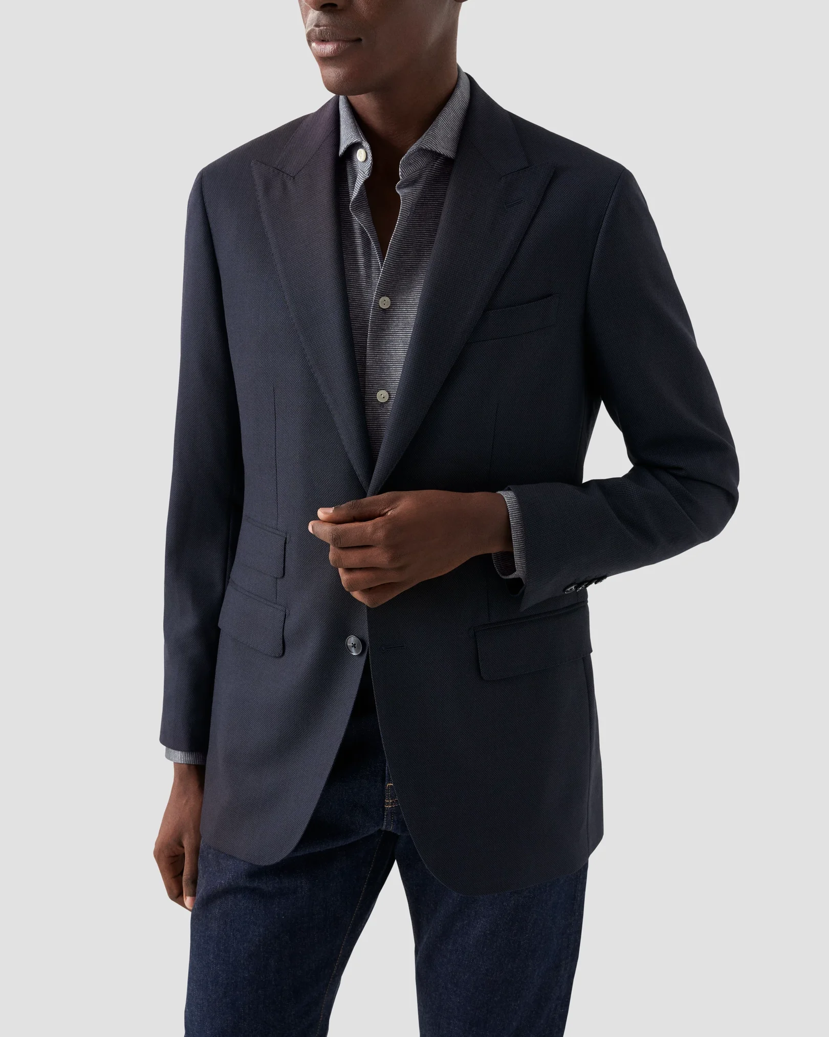 Eton - mid blue jersey