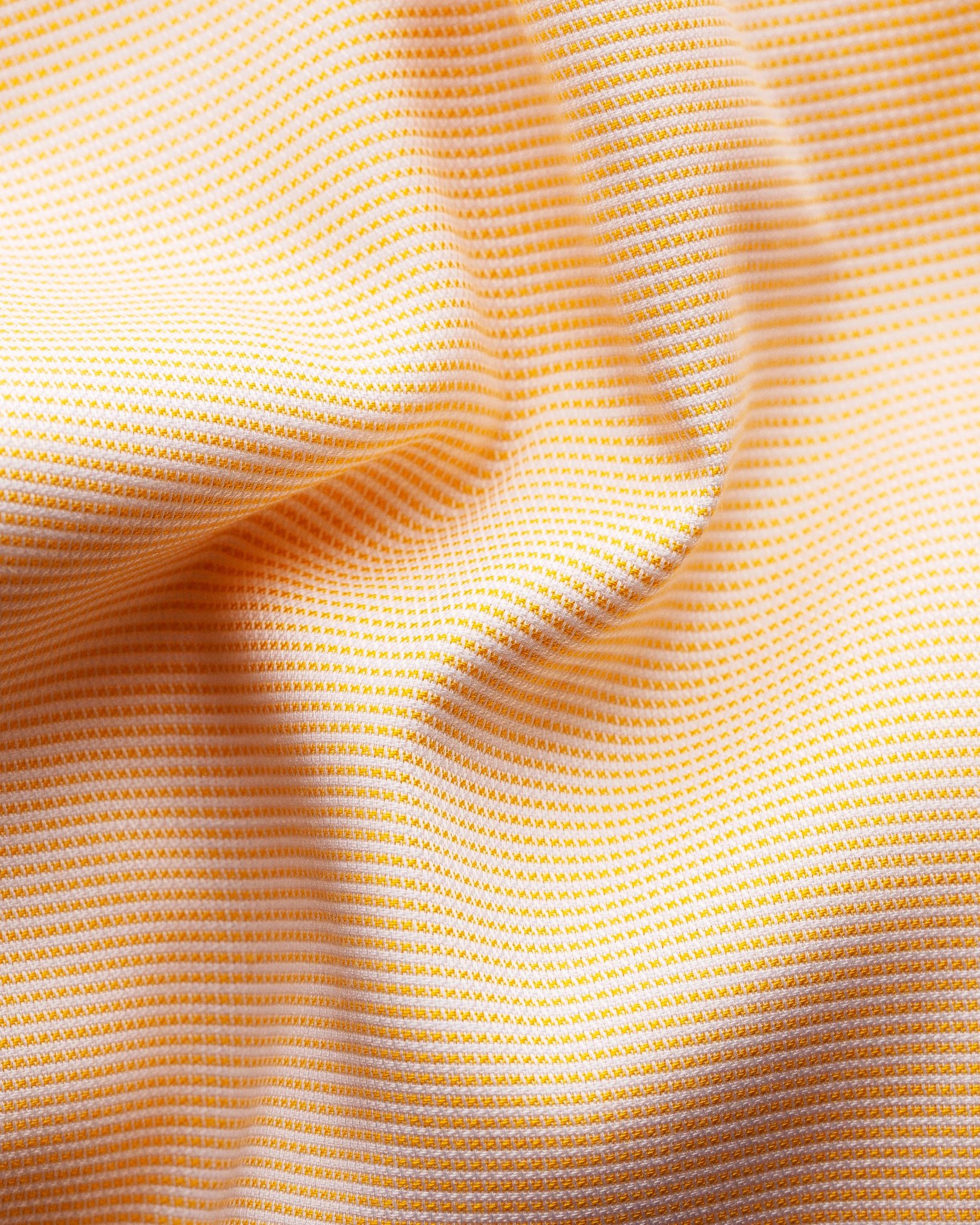 Eton - light yellow twill shirt