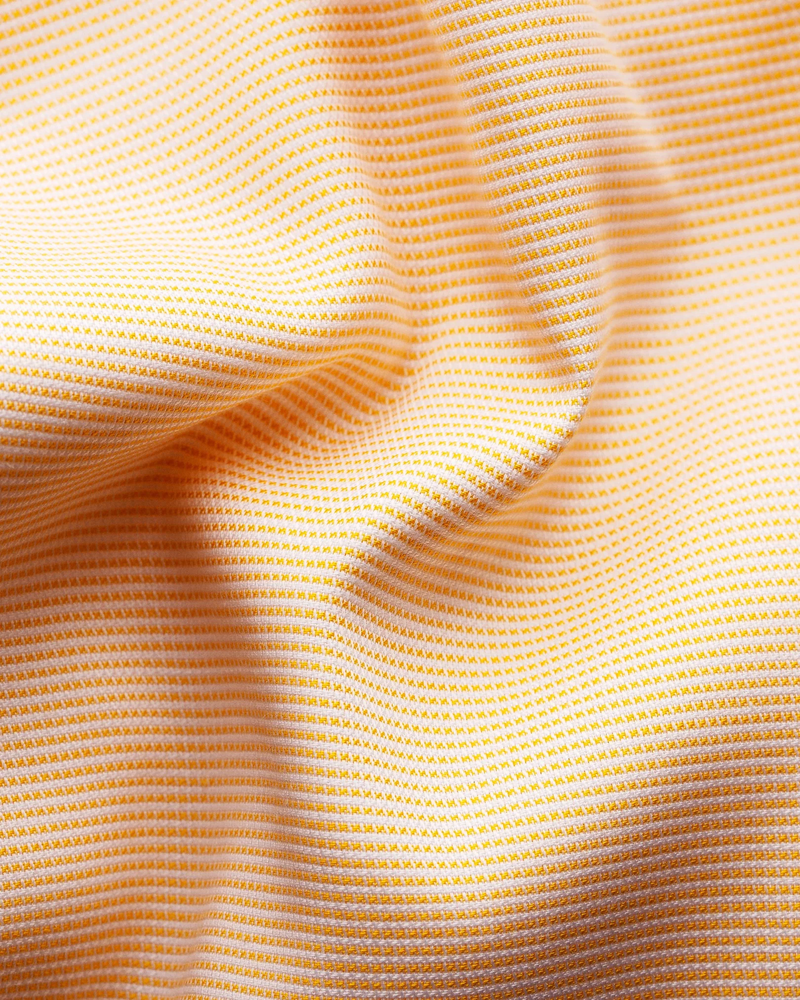 Eton - light yellow twill shirt