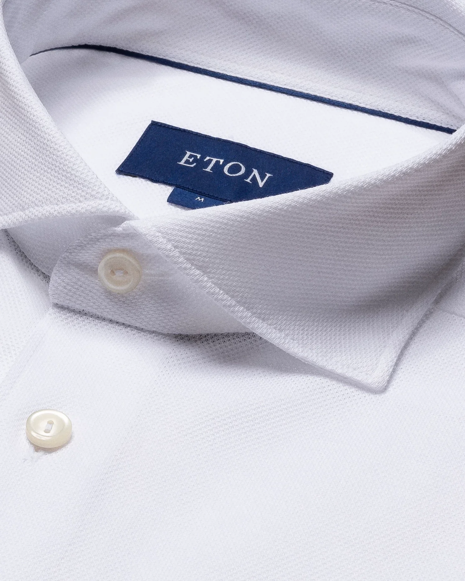 Eton - white pique widespread