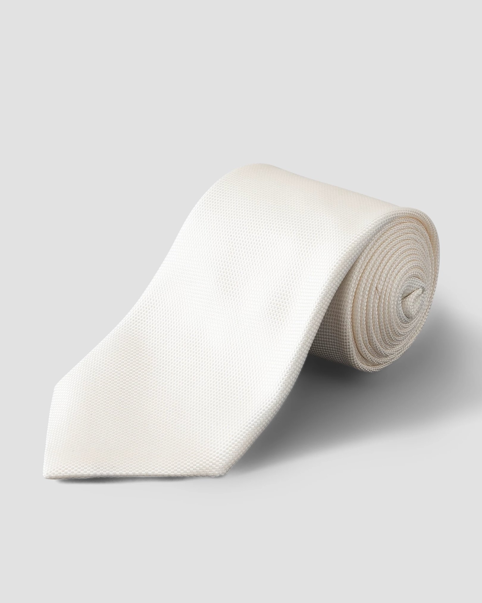Eton - White basketweave tie