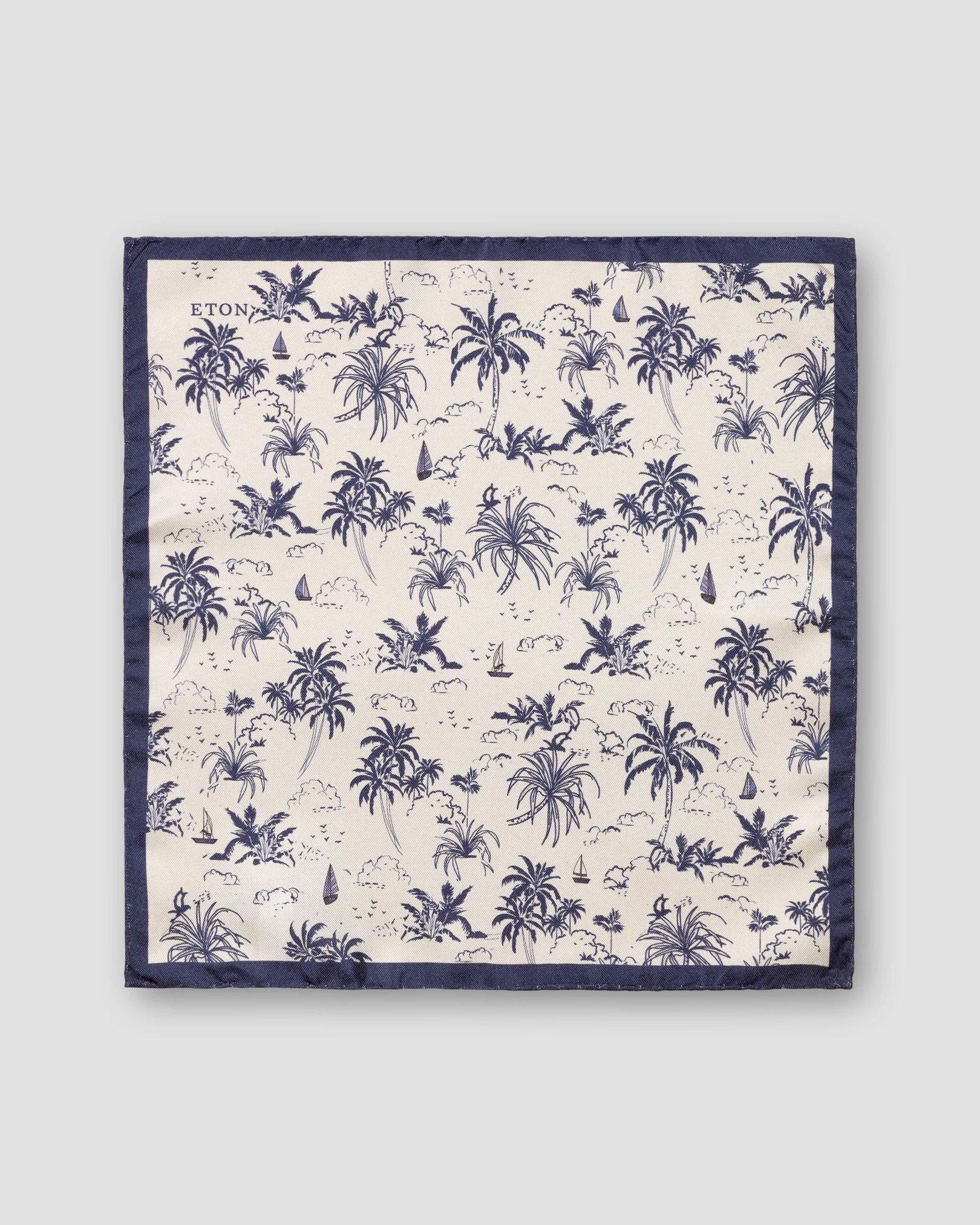 Eton - two colored pocket square