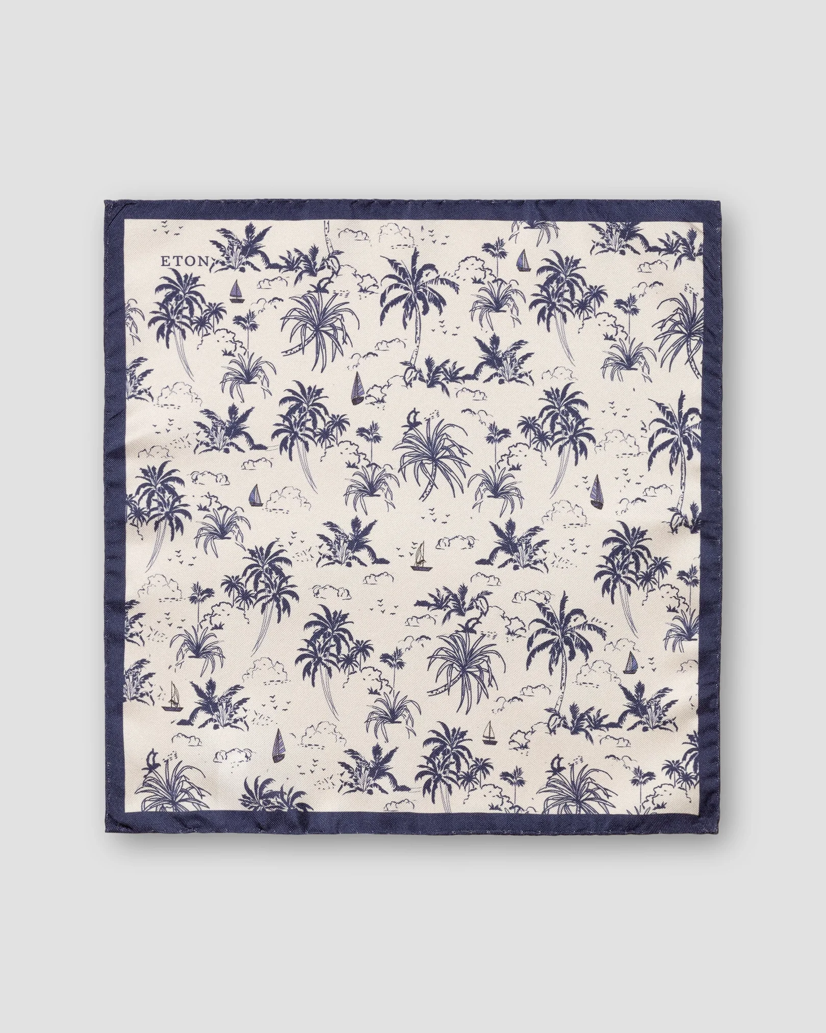 Eton - two colored pocket square
