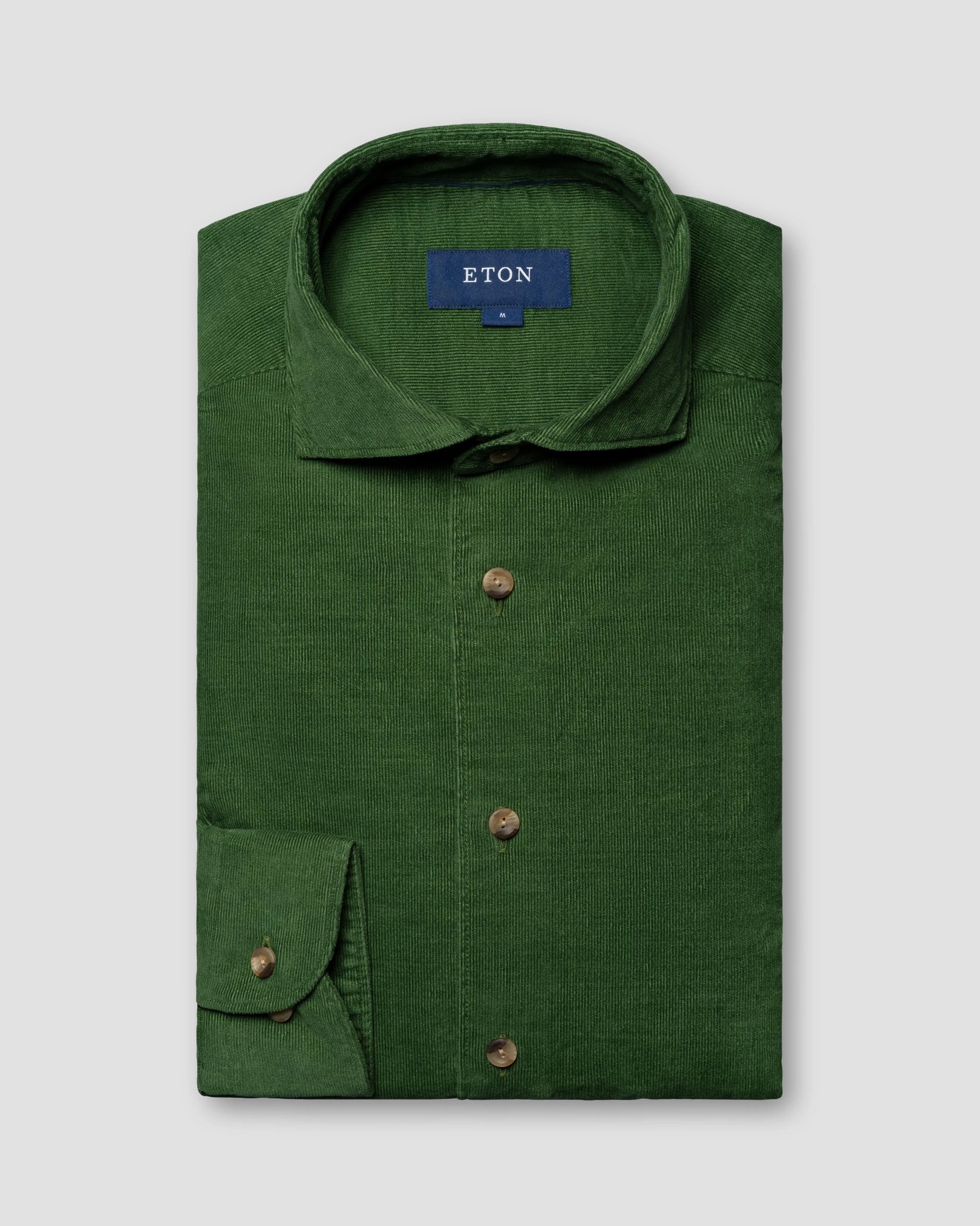 Eton - mid green corduroy