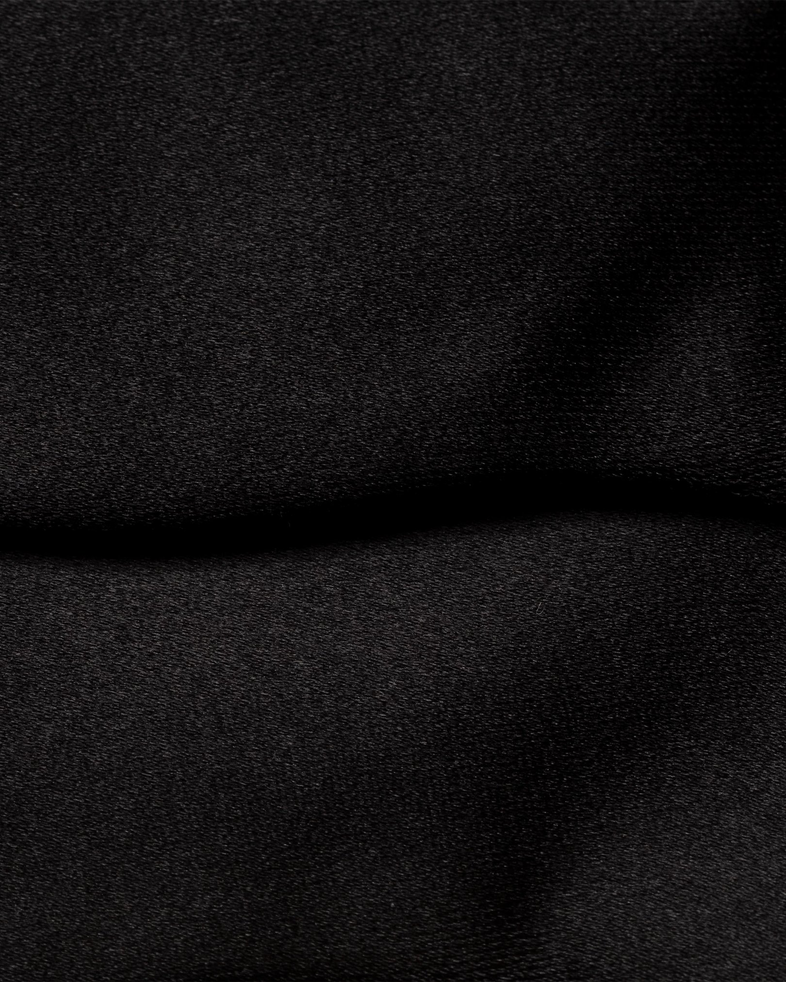 Eton - black silk bow tie self tied dressed