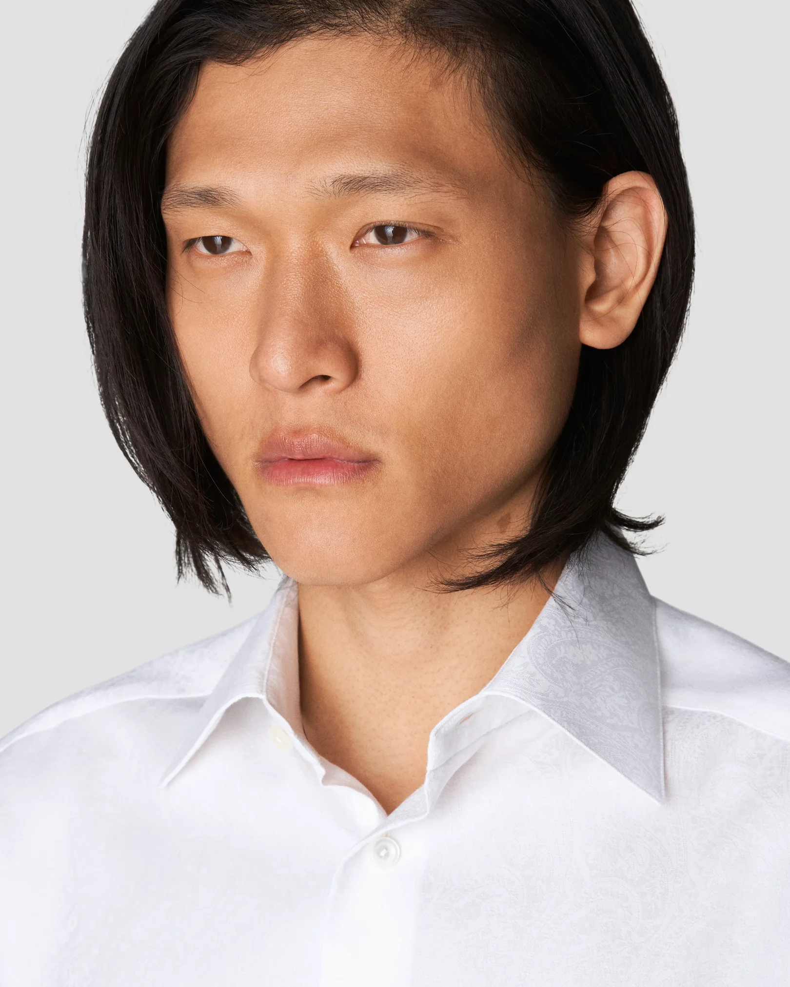 Eton - white jacquard