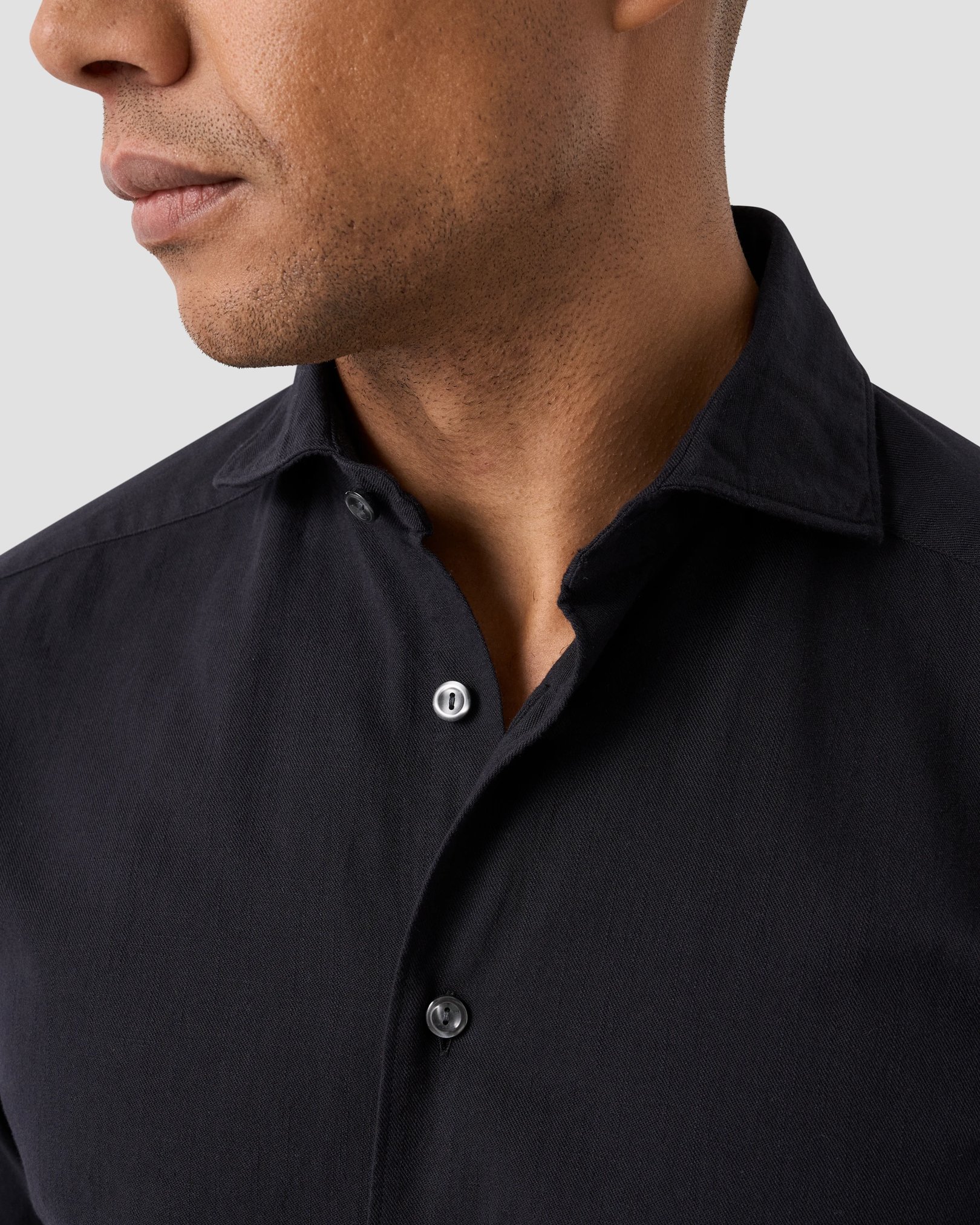Eton - Black Denim Shirt
