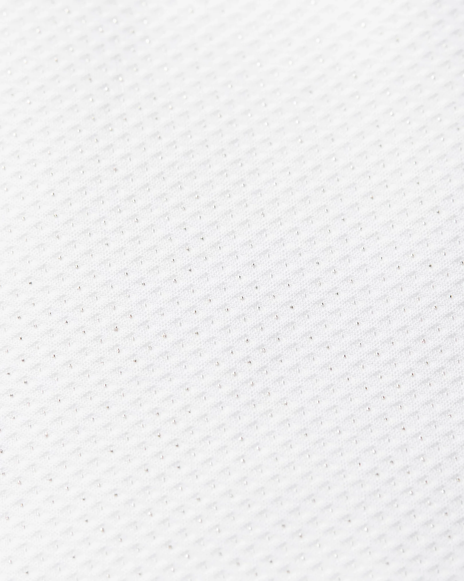 Eton - white pique tuxedo shirt glitter effect