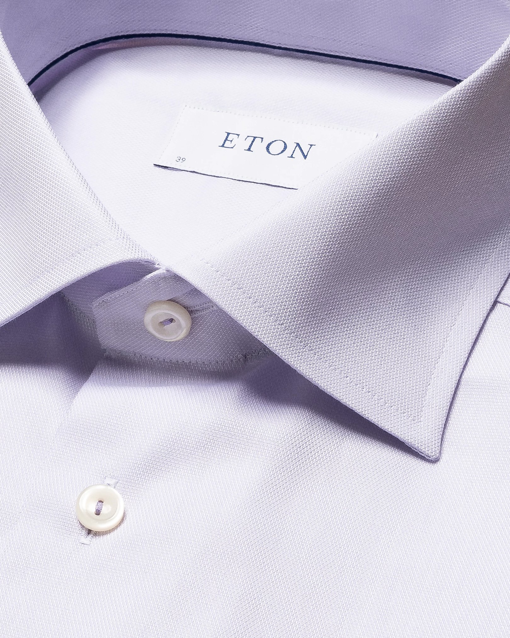 Eton - light purple twill weave