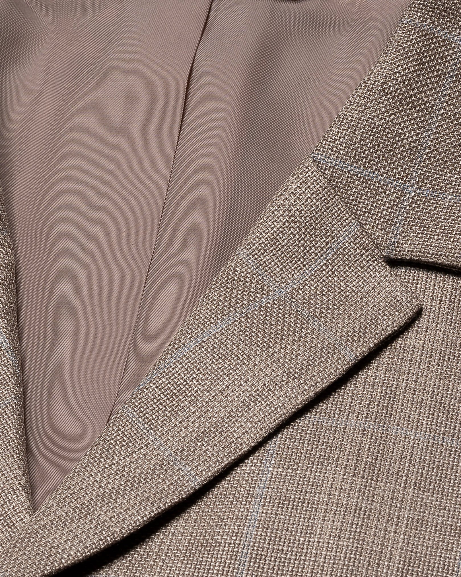 Eton - beige wool linen overshirt