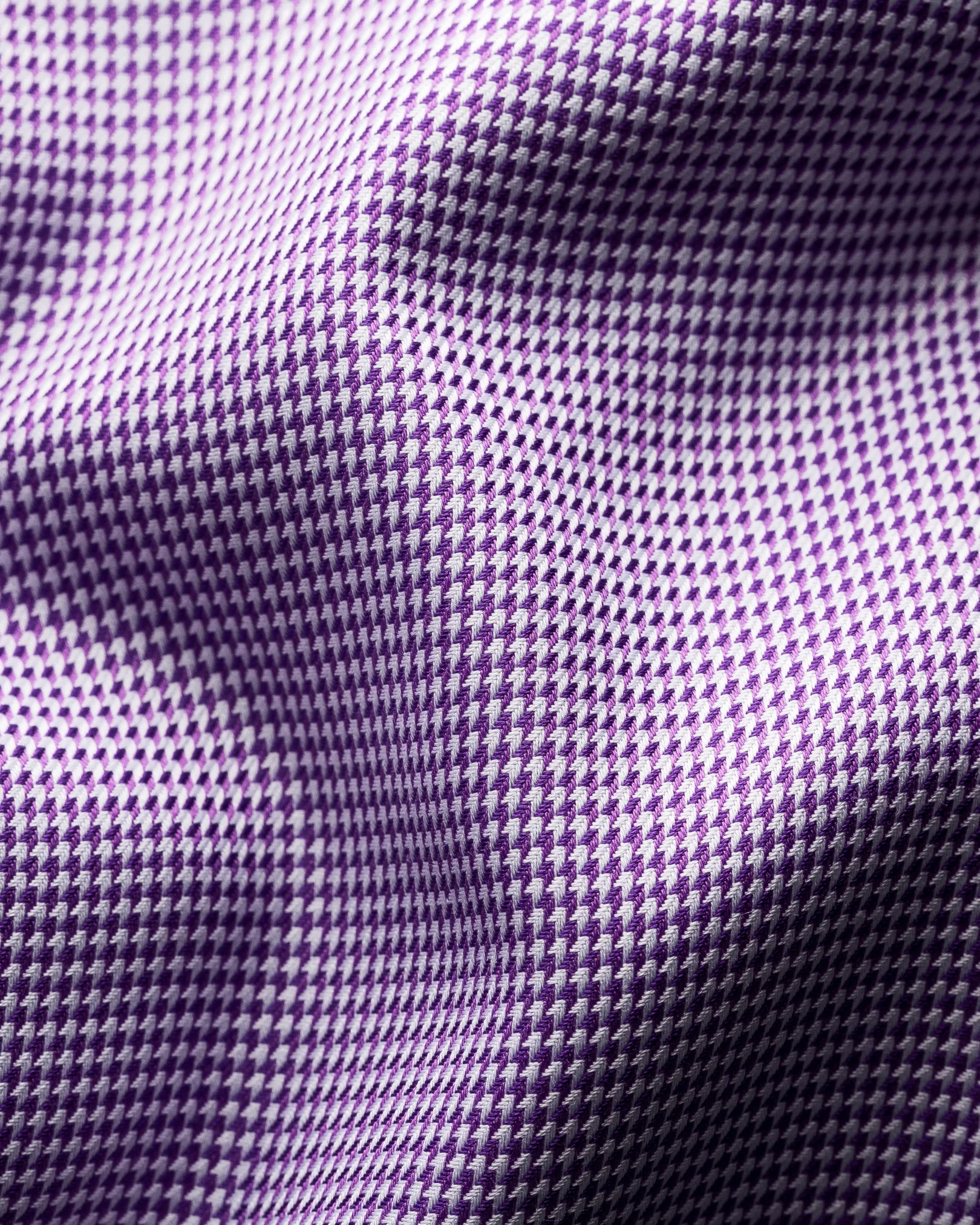 Eton - purple twill shirt