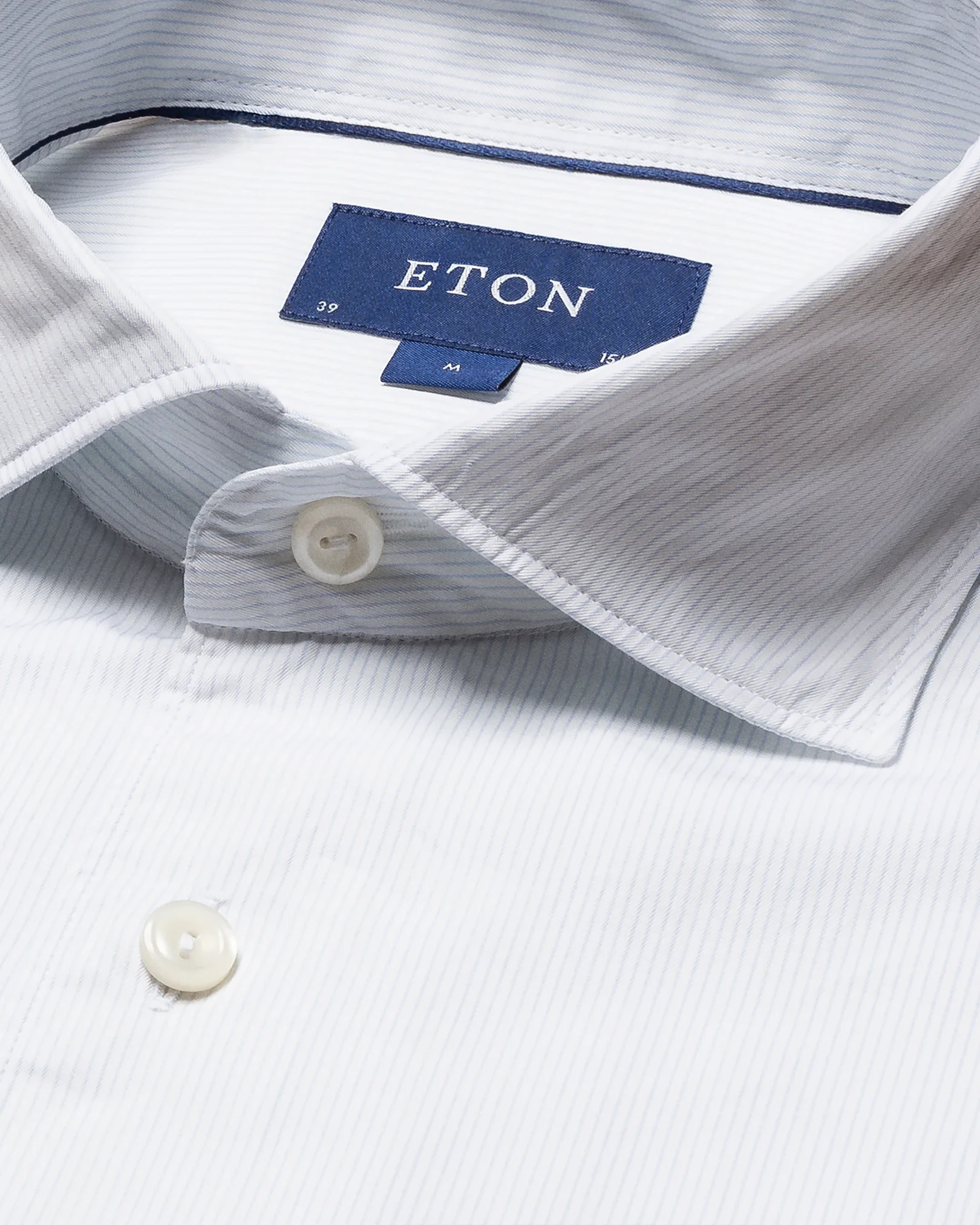 Eton - light blue twill widespread