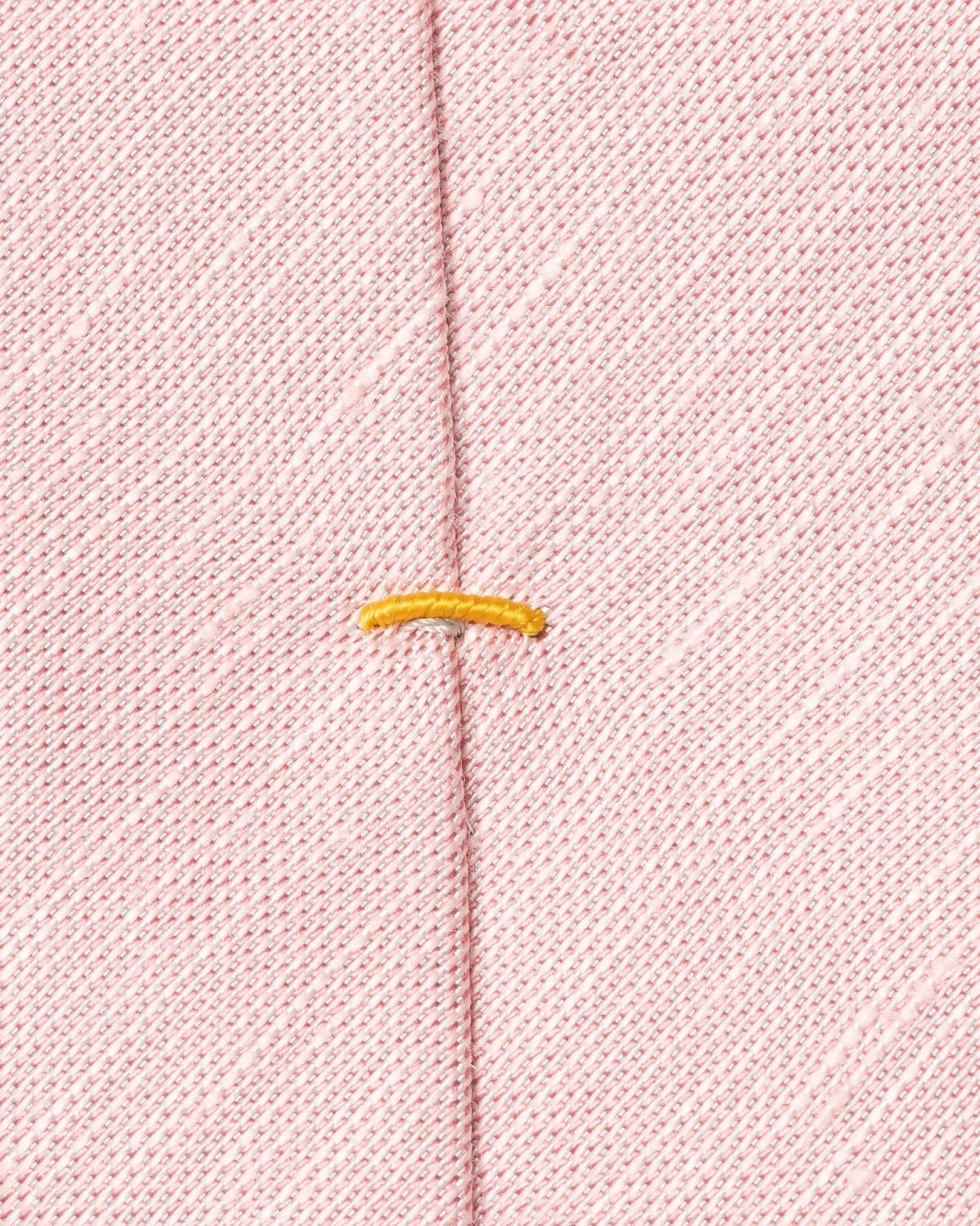 Eton - pink solid silk linen tie