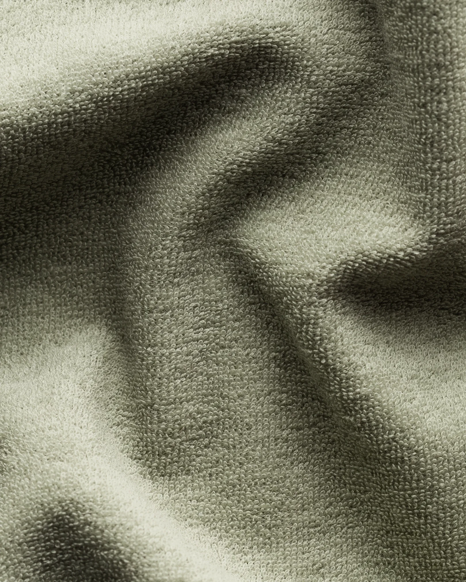 Eton - green terry resort shirt