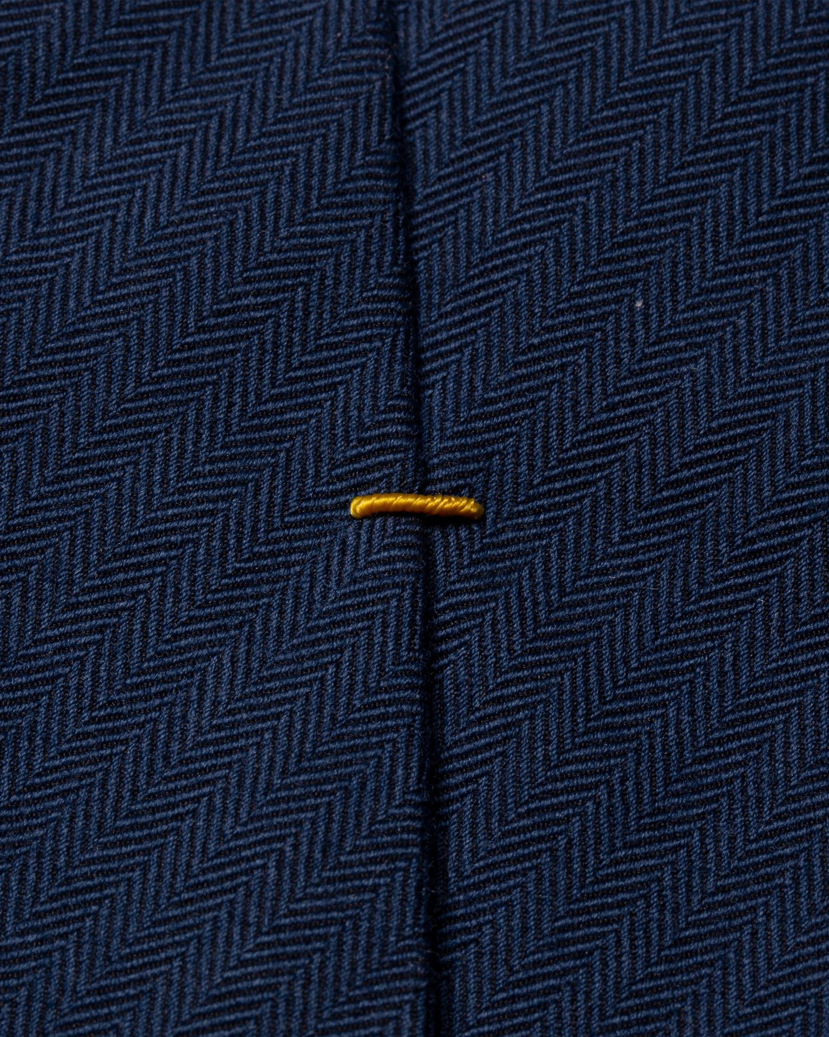 Eton - dark blue herringbone tie