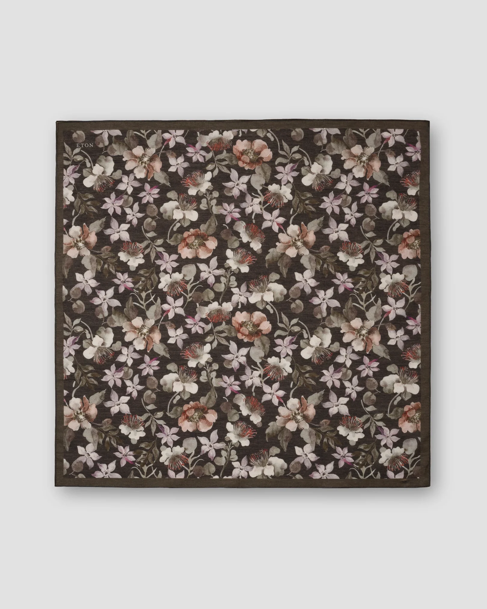 Eton - black floral bandana