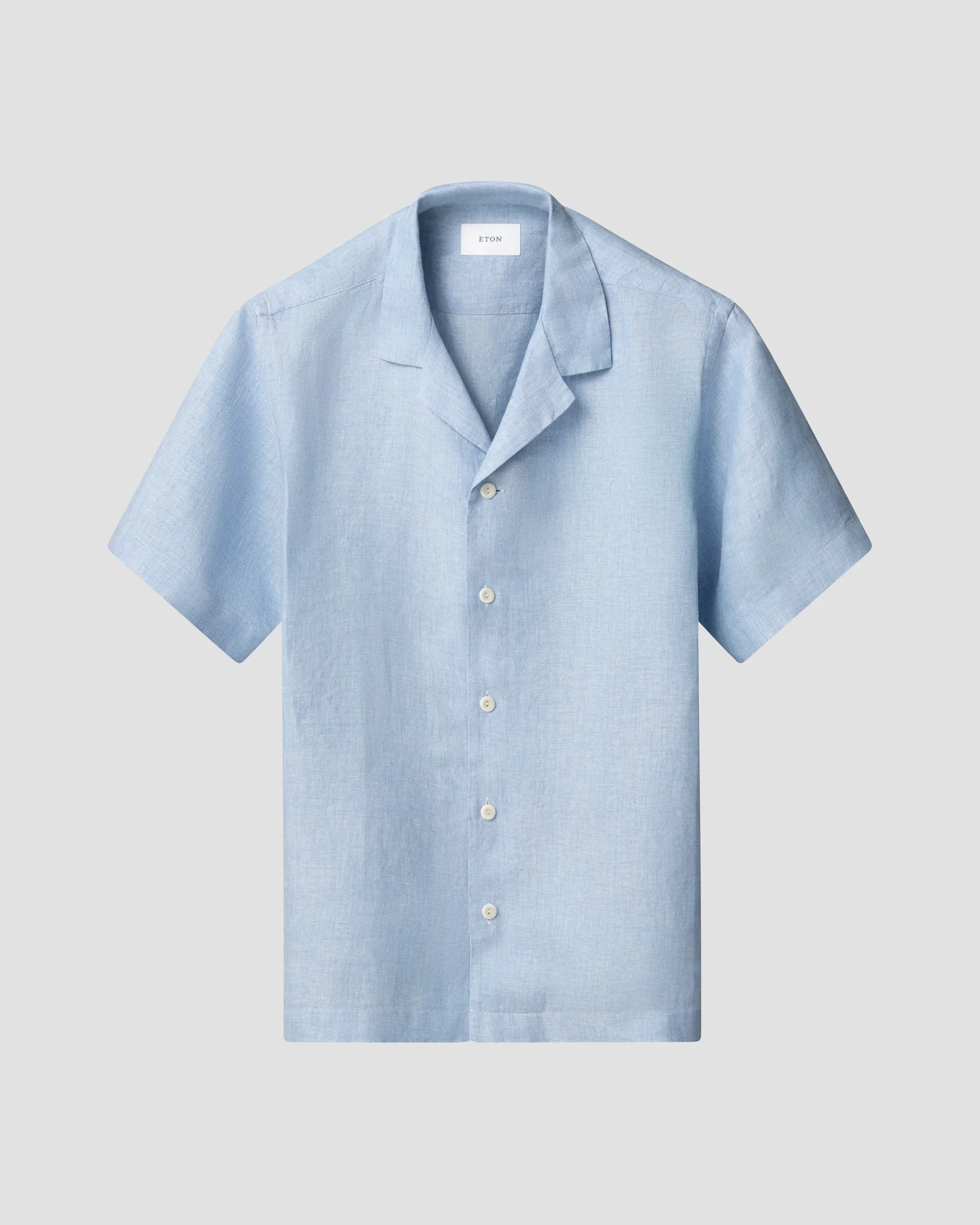 Eton - Resort-Hemd aus Leinen-Twill