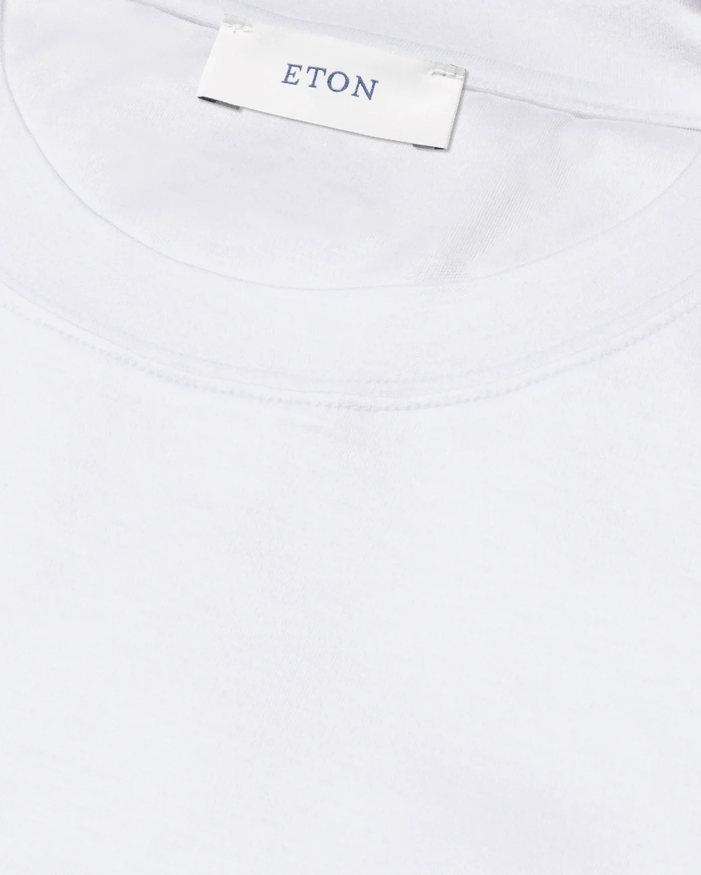 Eton - white filo di scozia t shirt