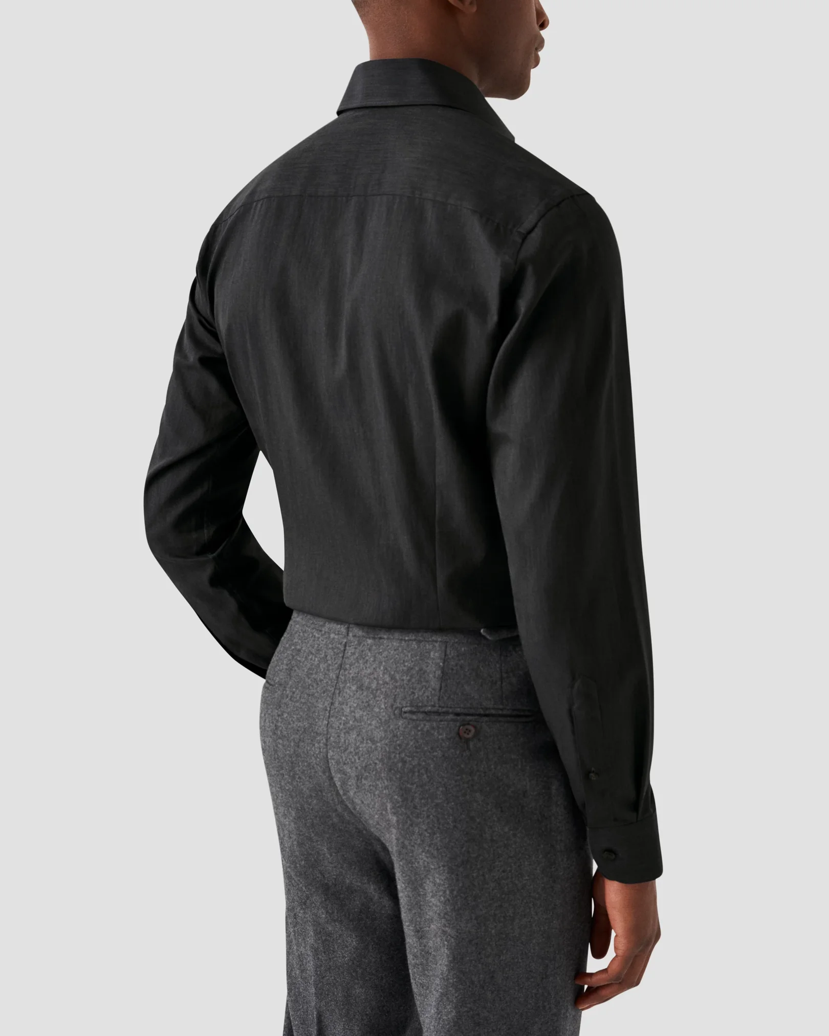 Eton - dark grey flanell