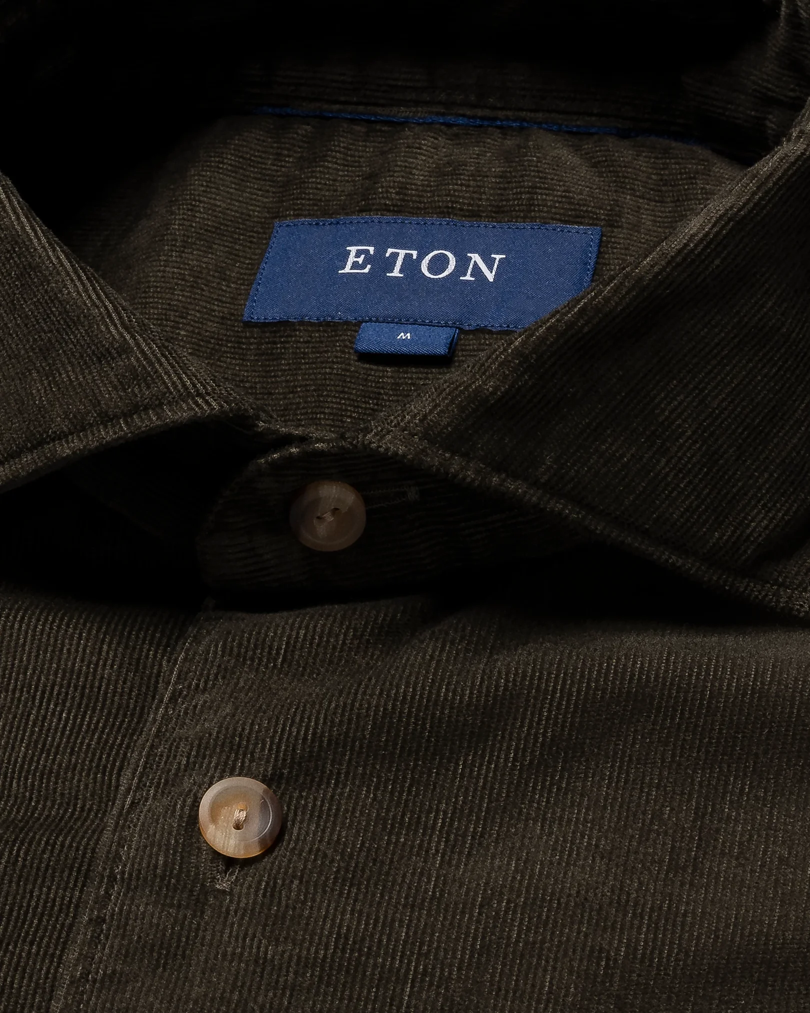 Eton - dark green baby corduroy