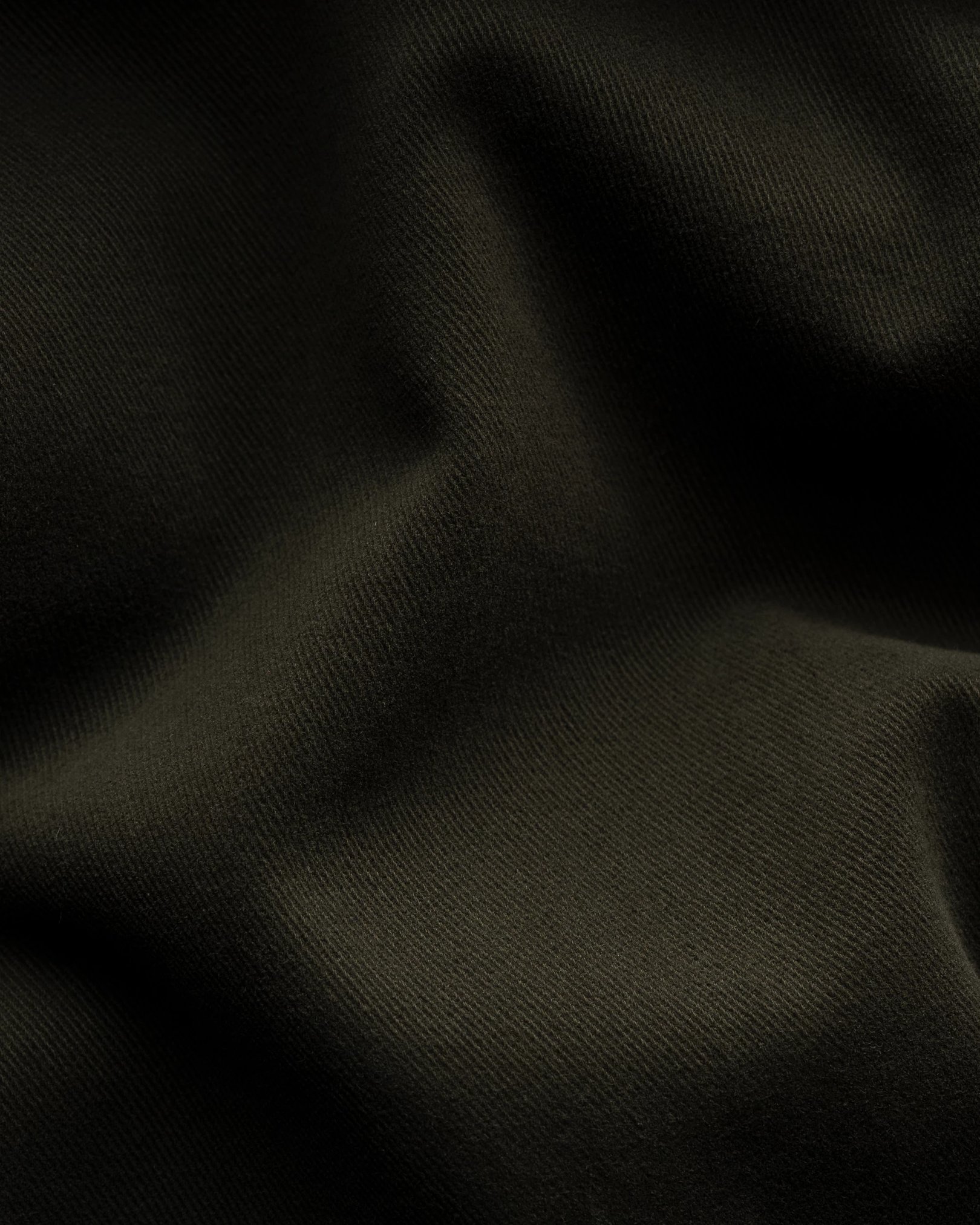 Eton - dark green moleskin overshirt