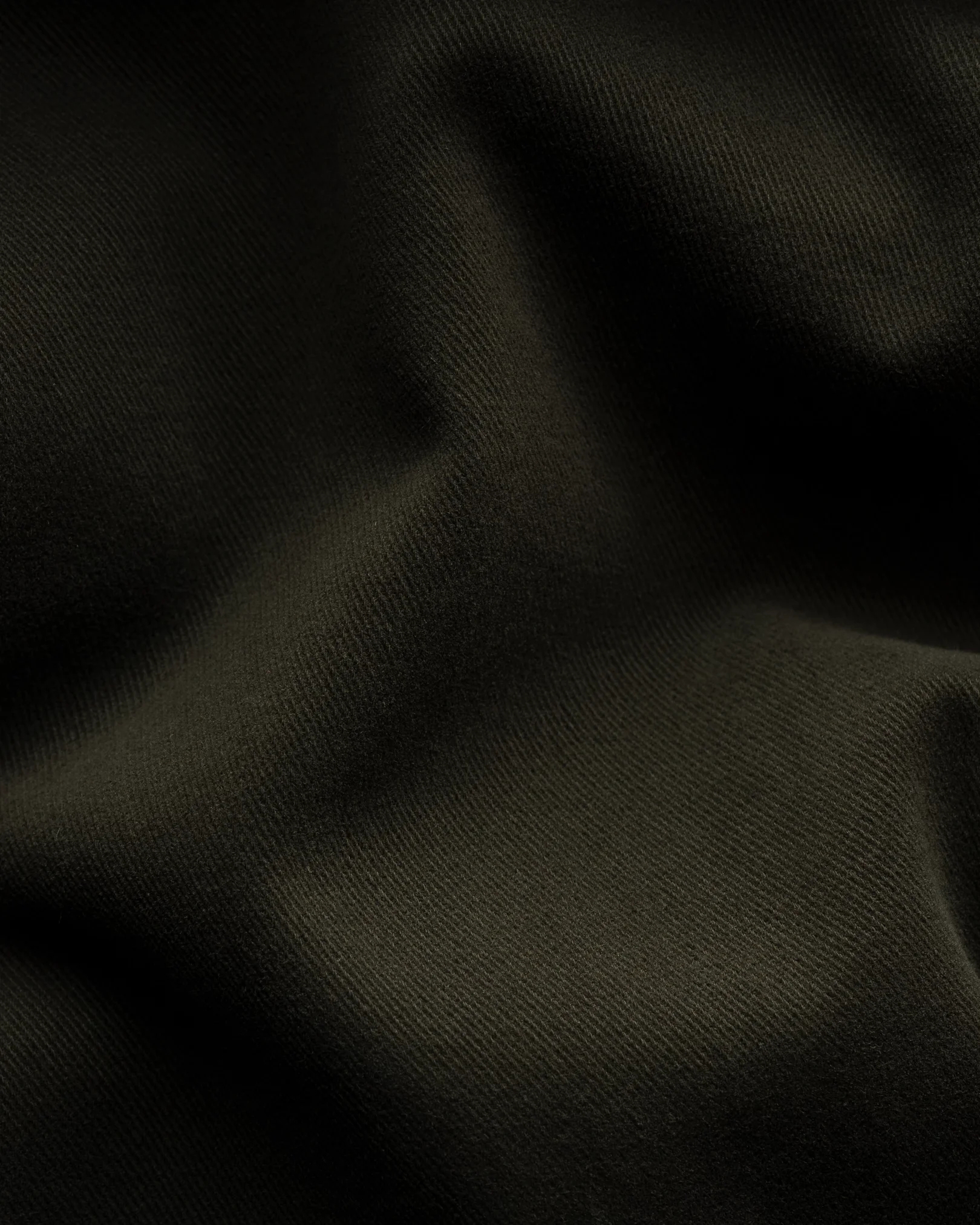 Eton - dark green moleskin overshirt