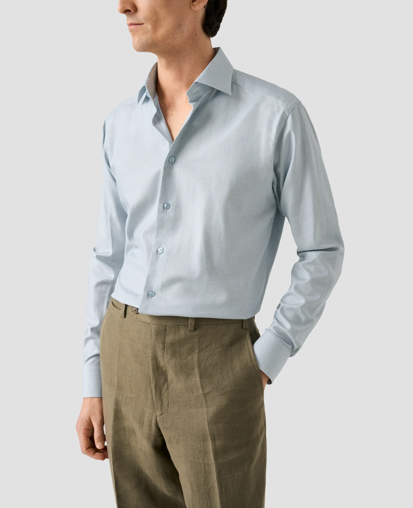 Eton - Semi Solid Dobby Shirt