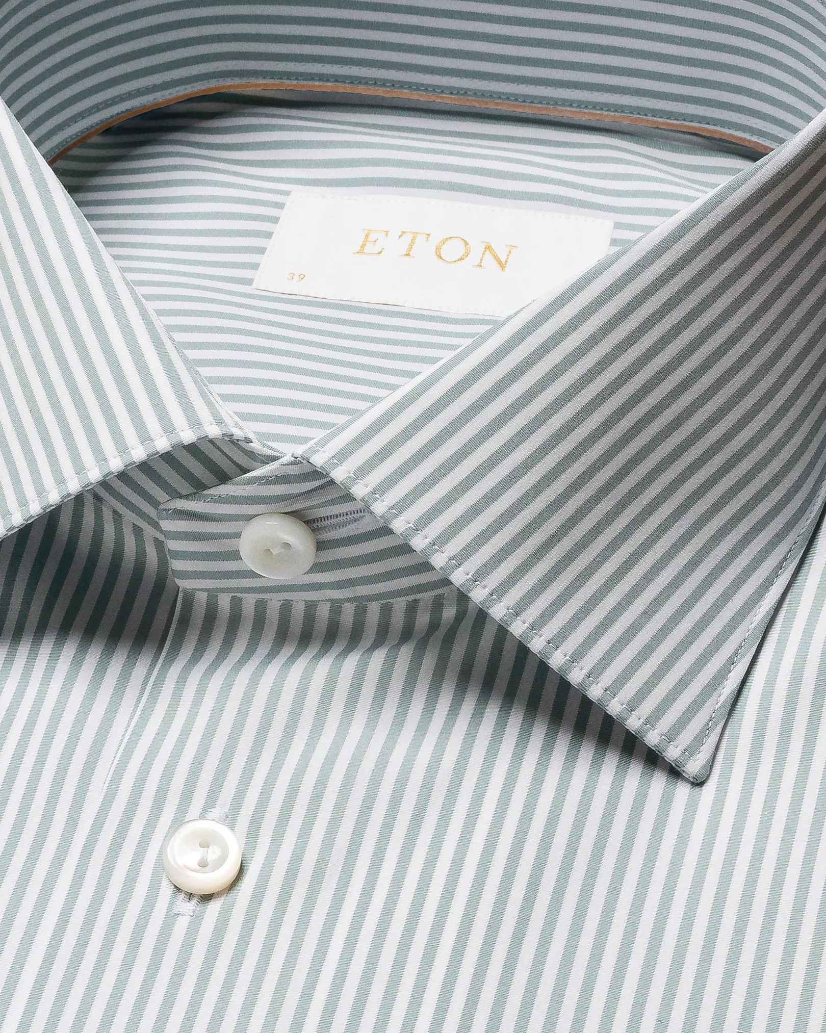 Eton - light green elevated poplin