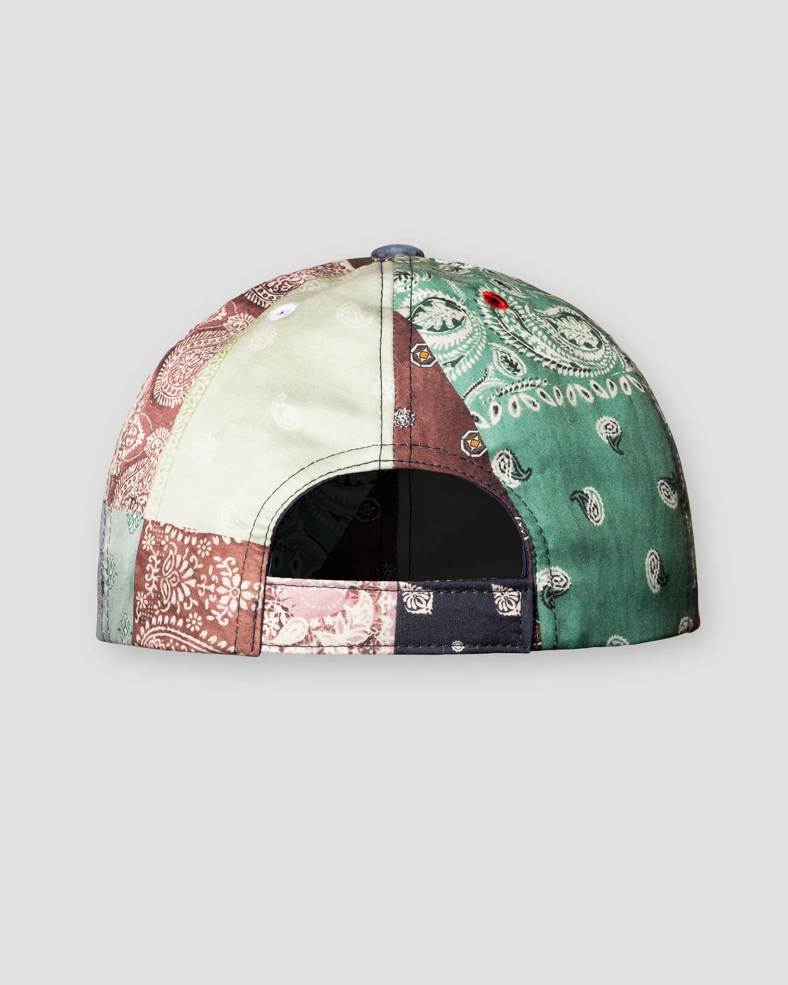 Eton - red patchwork cap