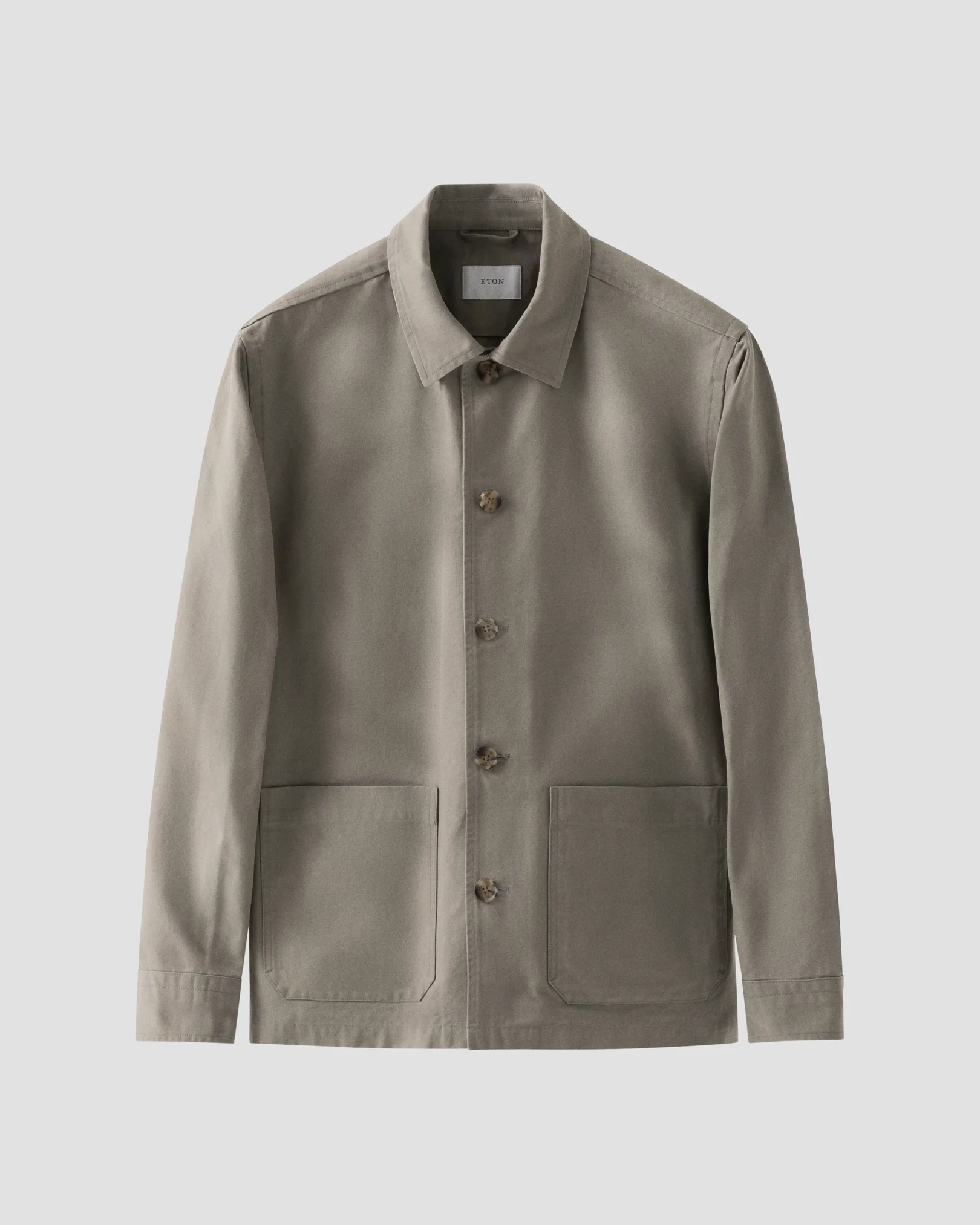 Eton - Hemdjacke aus Canvas