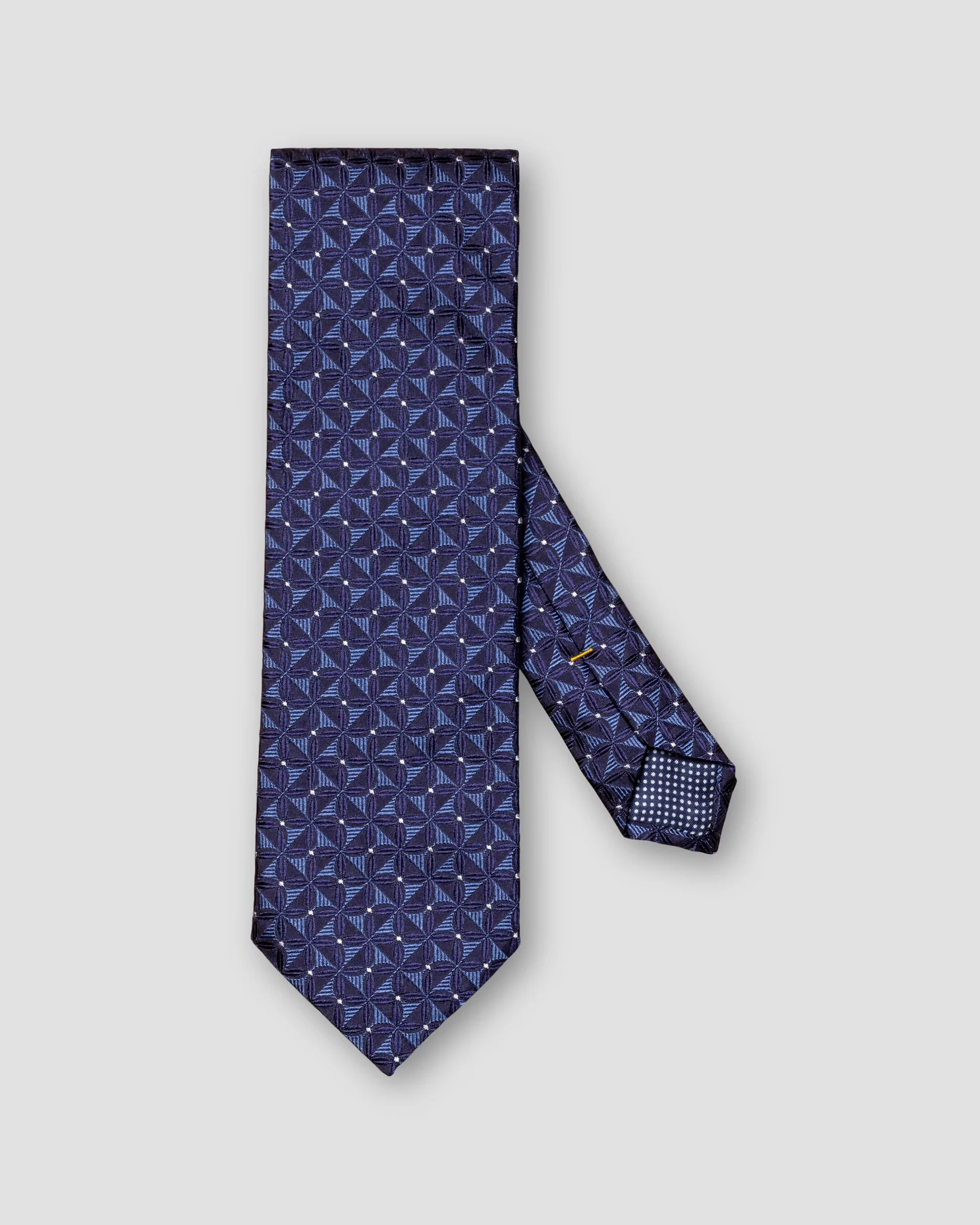 Eton - navy blue satin silk