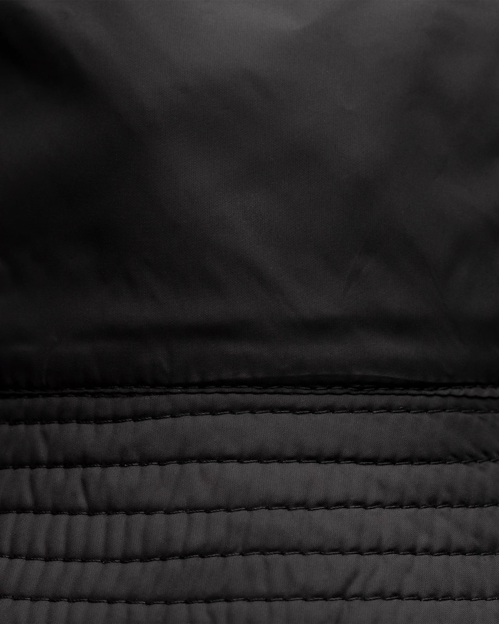 Eton - black patchwork buckethat