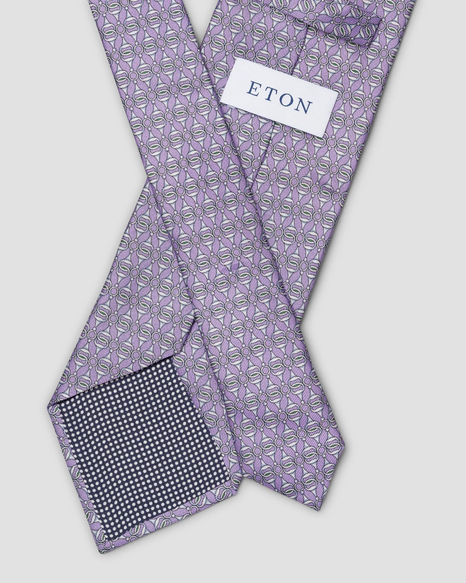 Eton - mid purple vintage tie