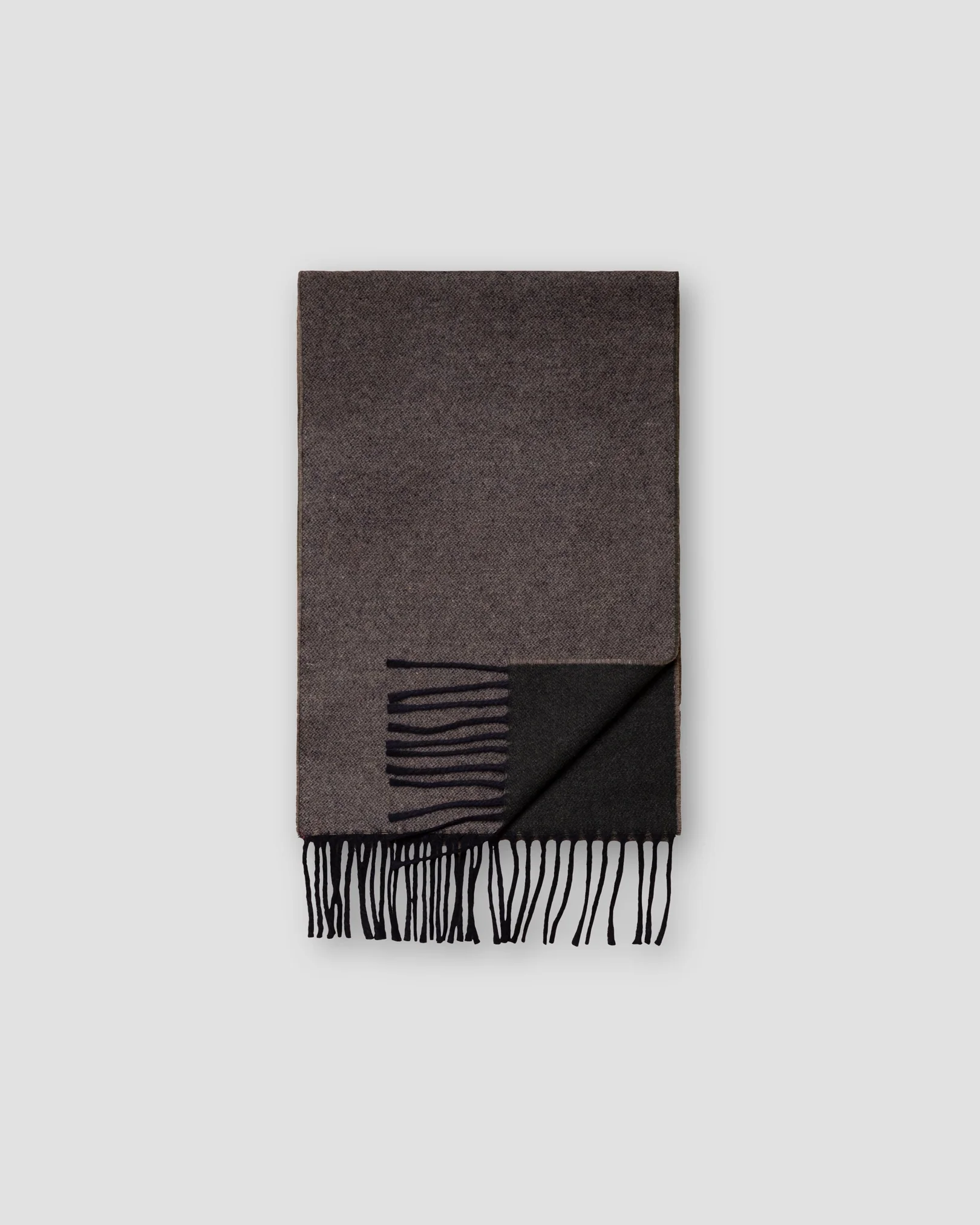 Eton - dark green two faced scarf