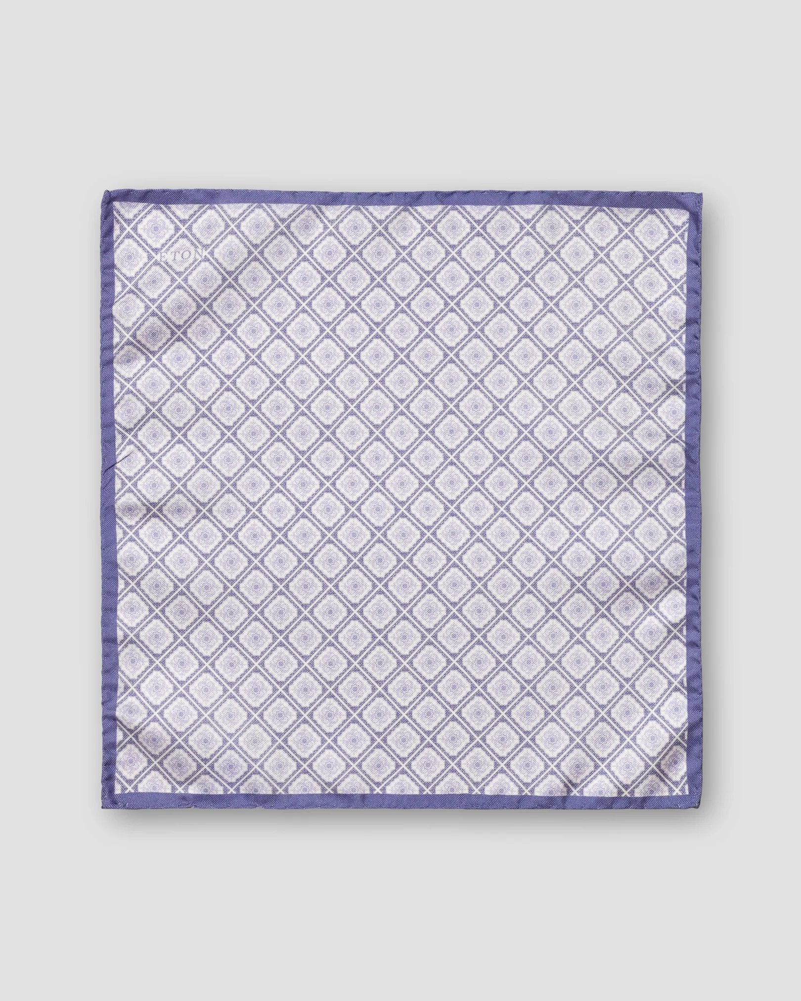 Eton - mid purplepocket square