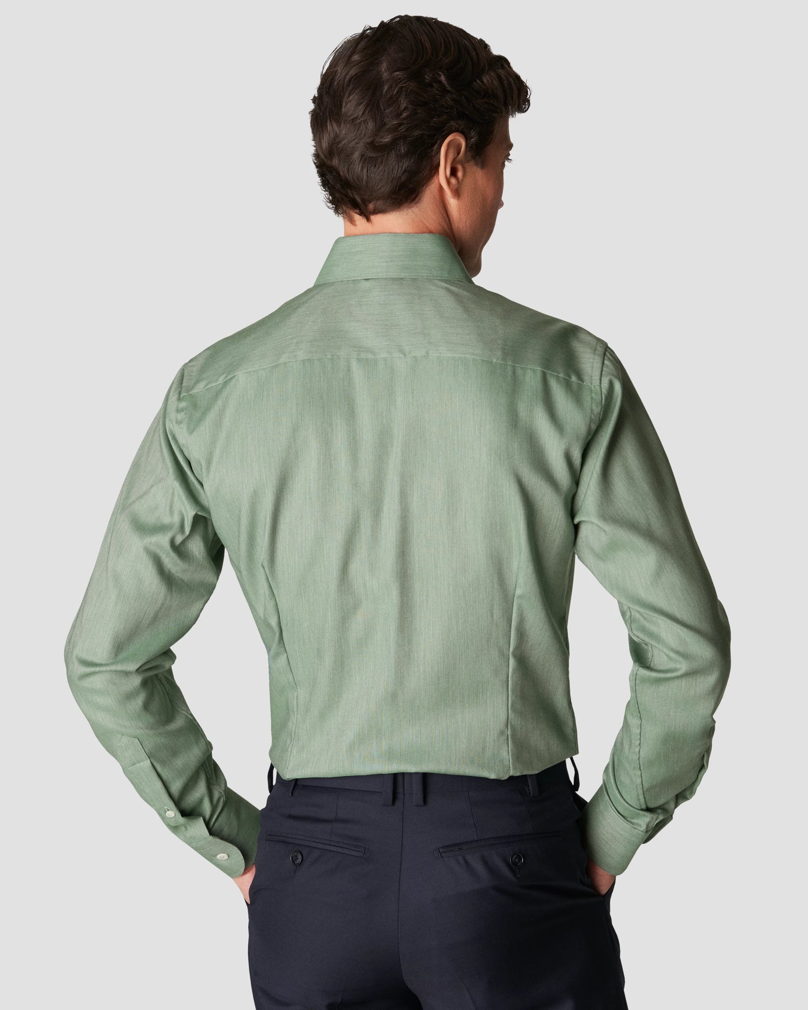 Eton - mid green oxford