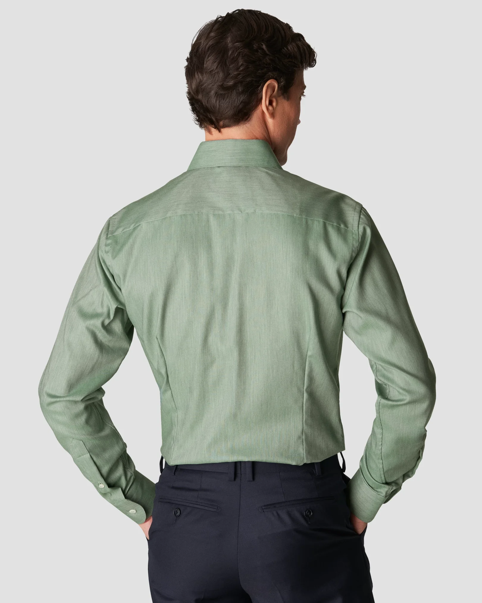 Eton - mid green oxford