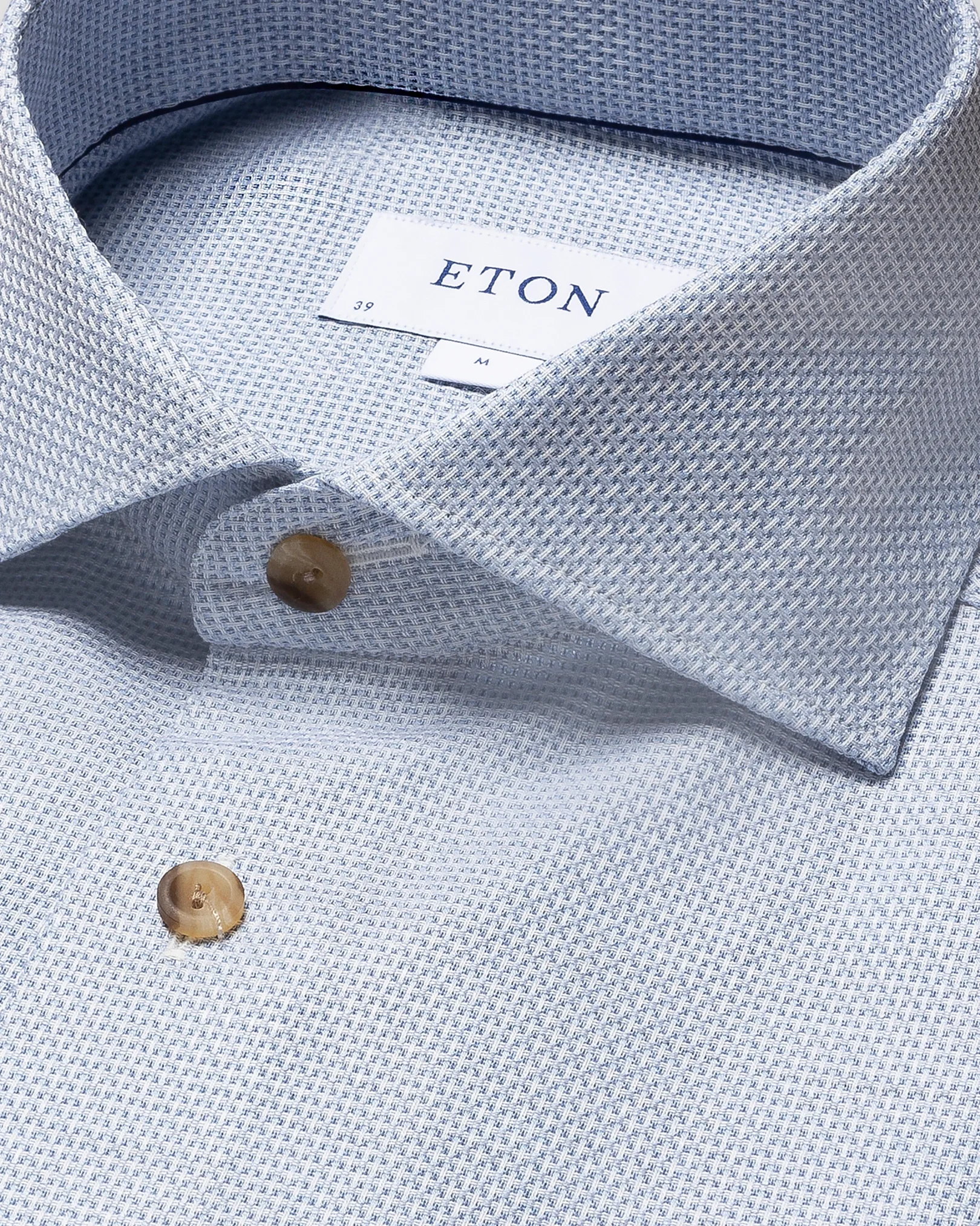 Eton - mid blue basket weave