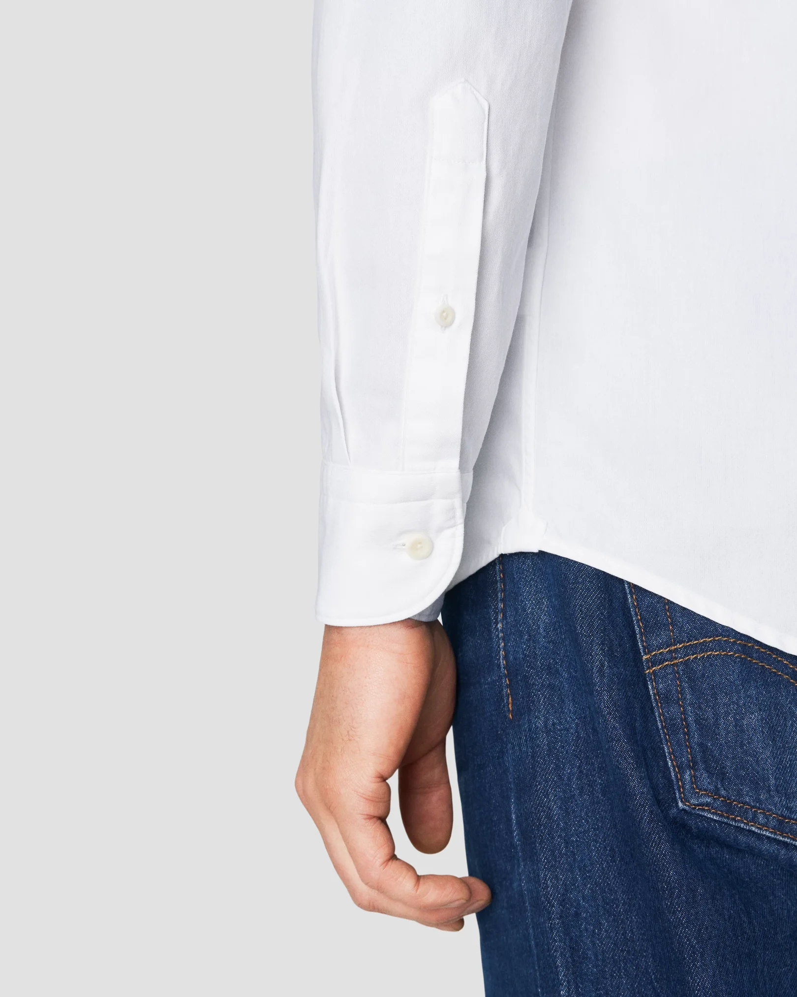 Eton - white heavy twill