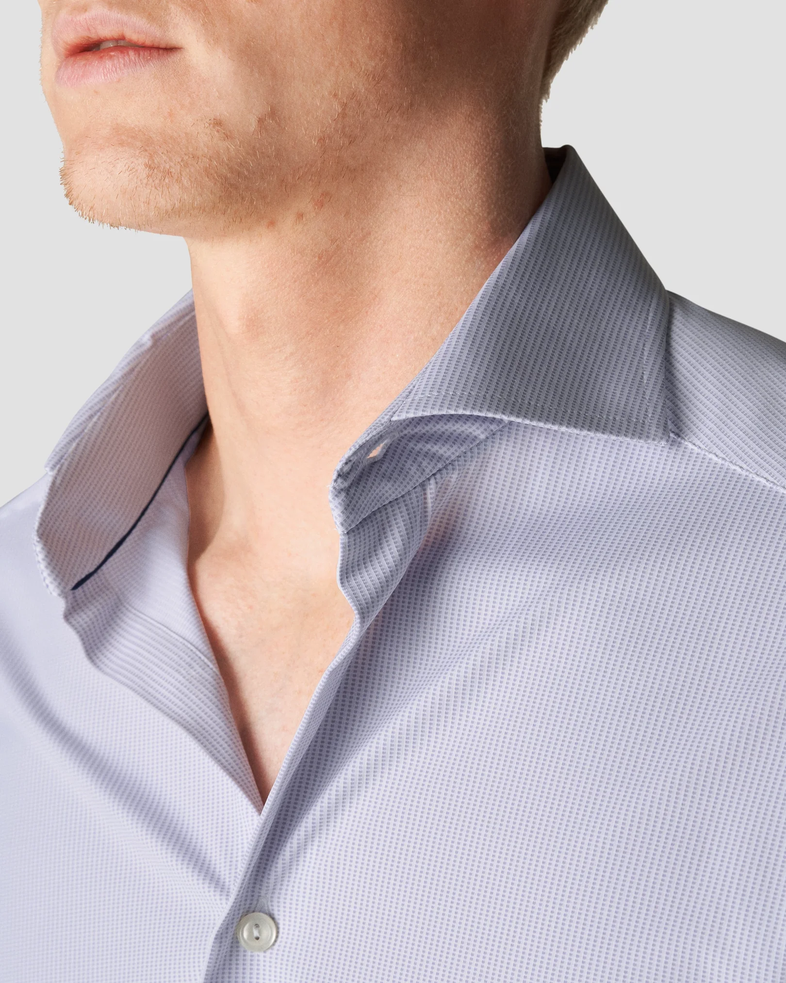 Eton - light purple four way stretch